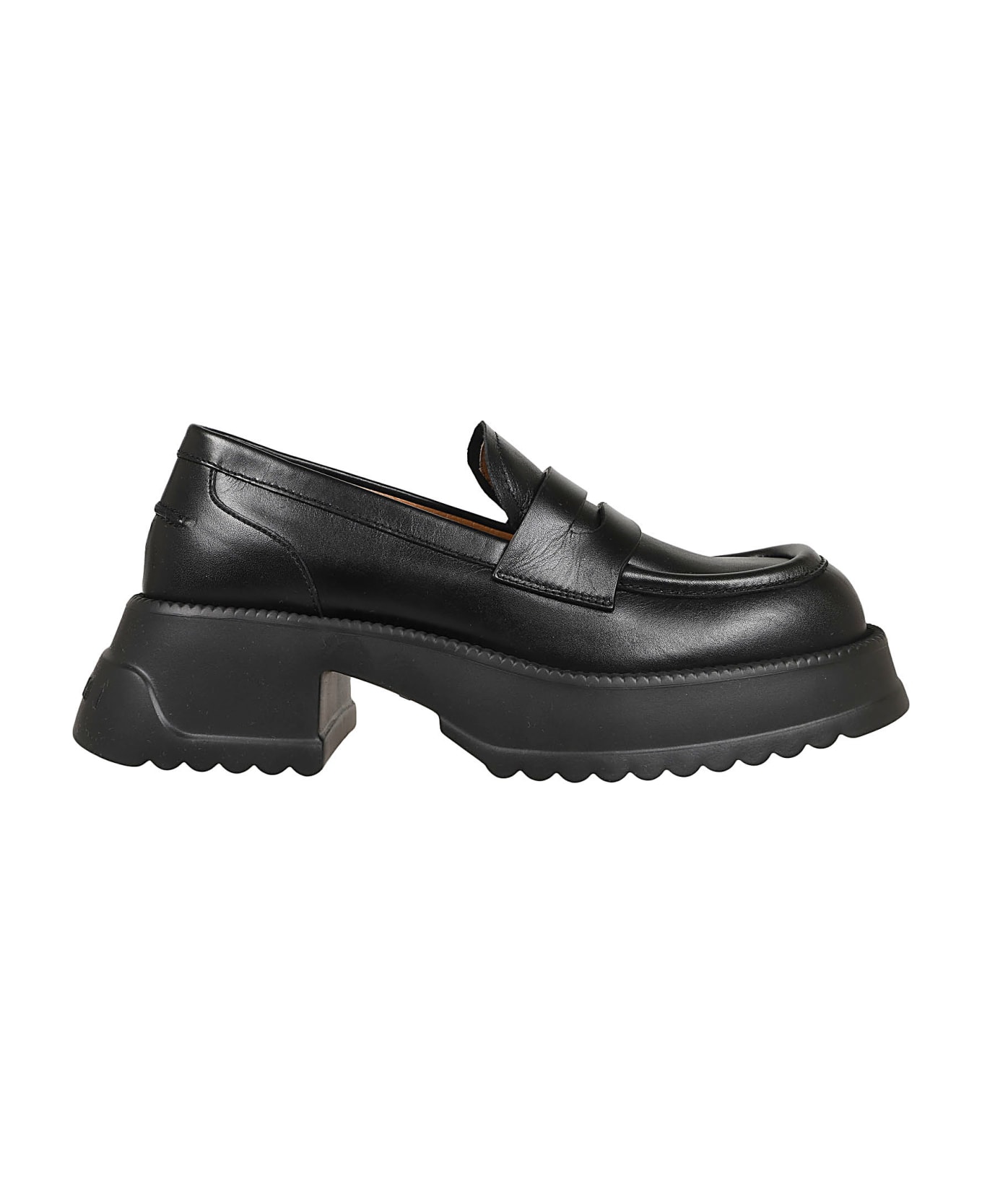 Marni Moccasin Shoe - Black