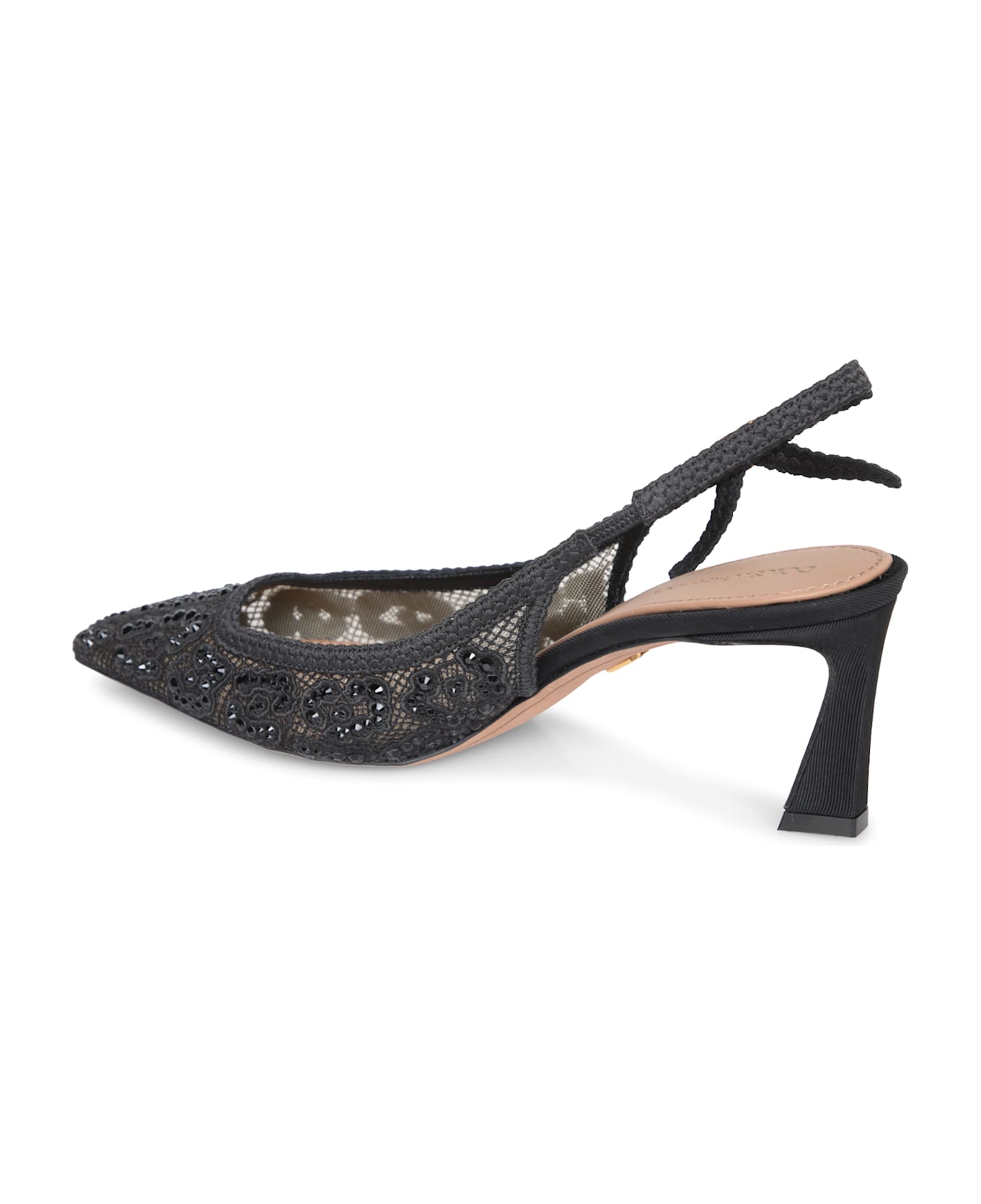 Dolce & Gabbana Black Slingback Pumps - Multi
