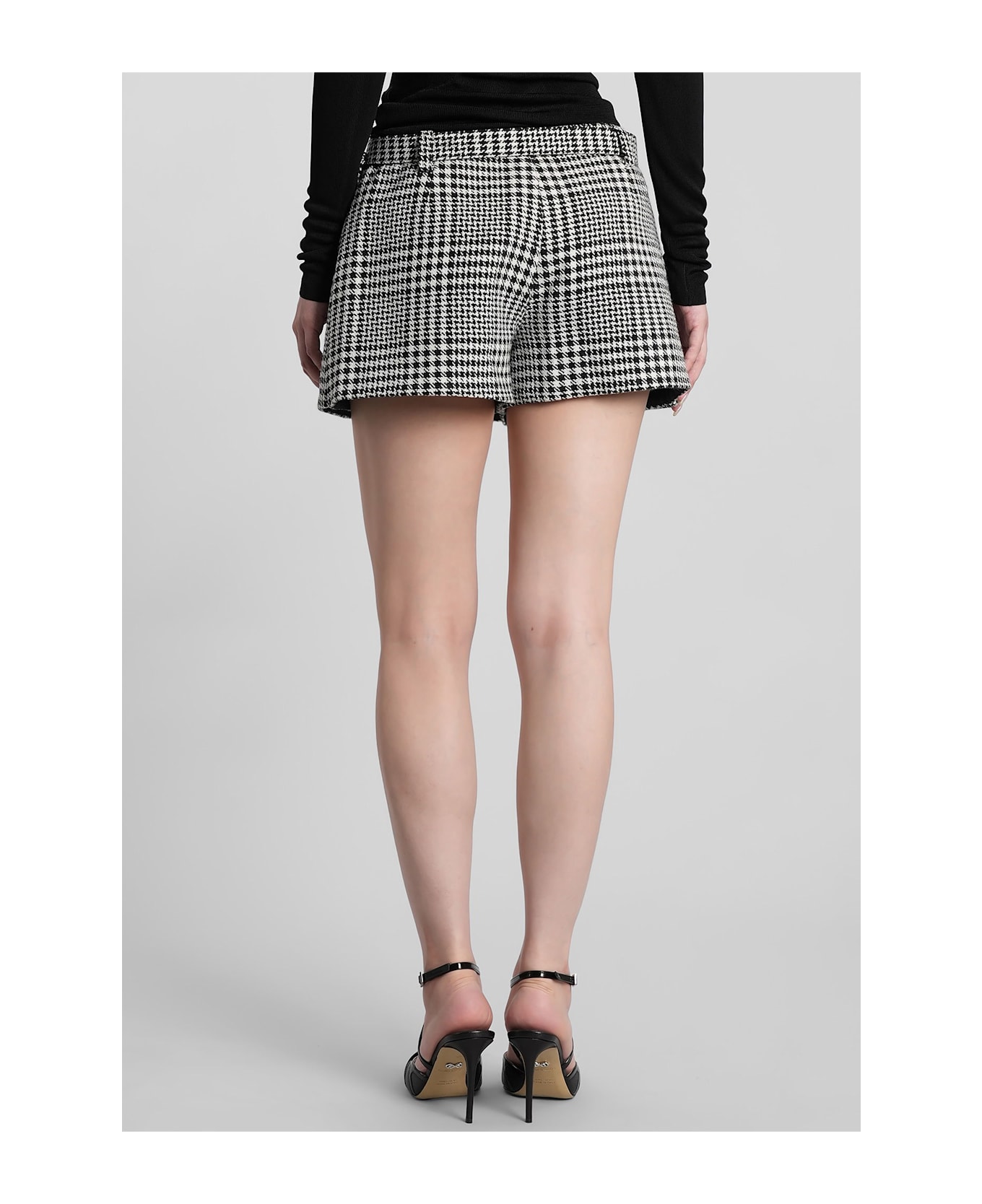 self-portrait Skirt In Black Polyester - black