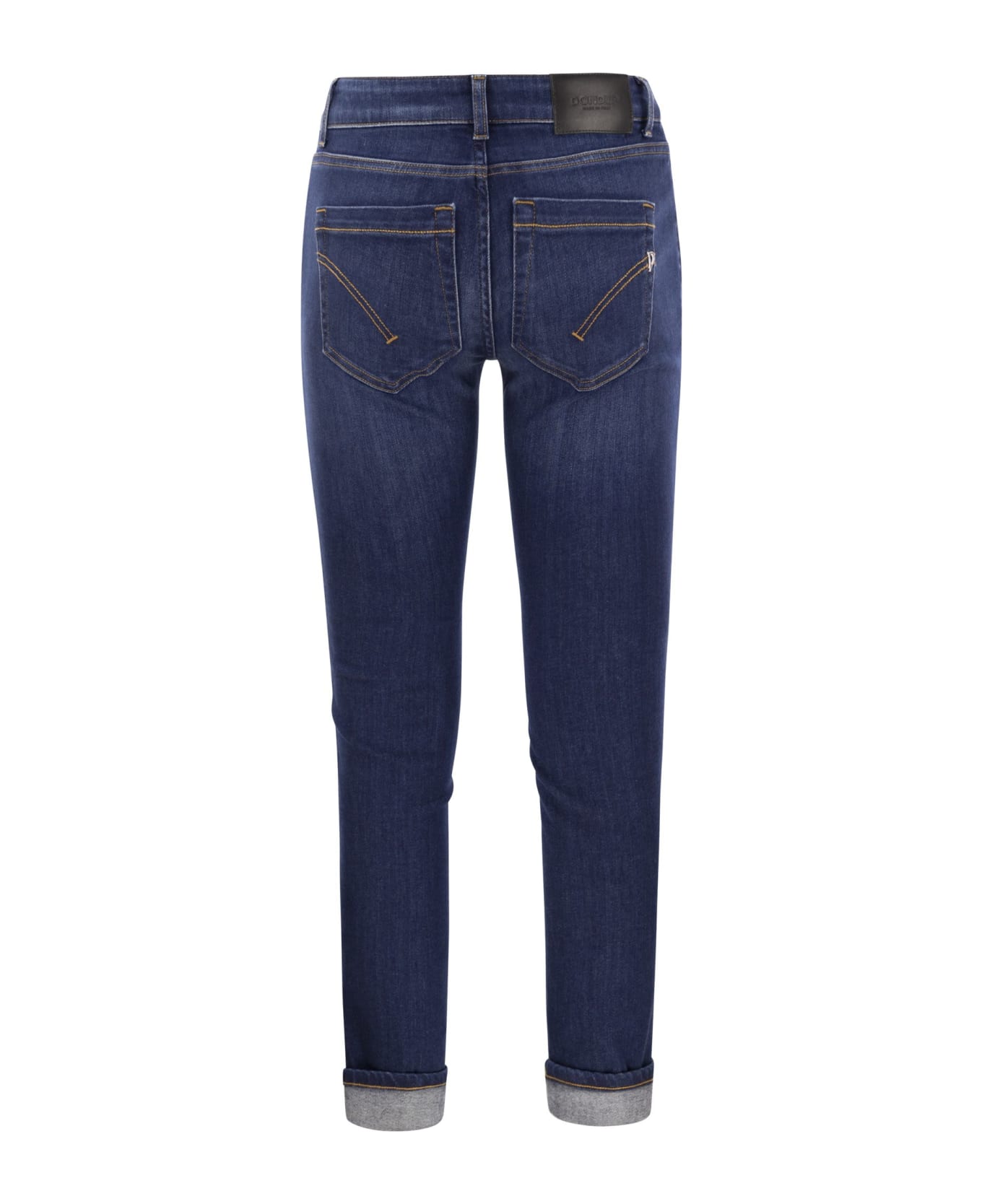 Dondup Monroe - Five-pocket Skinny Fit Jeans - Medium Denim