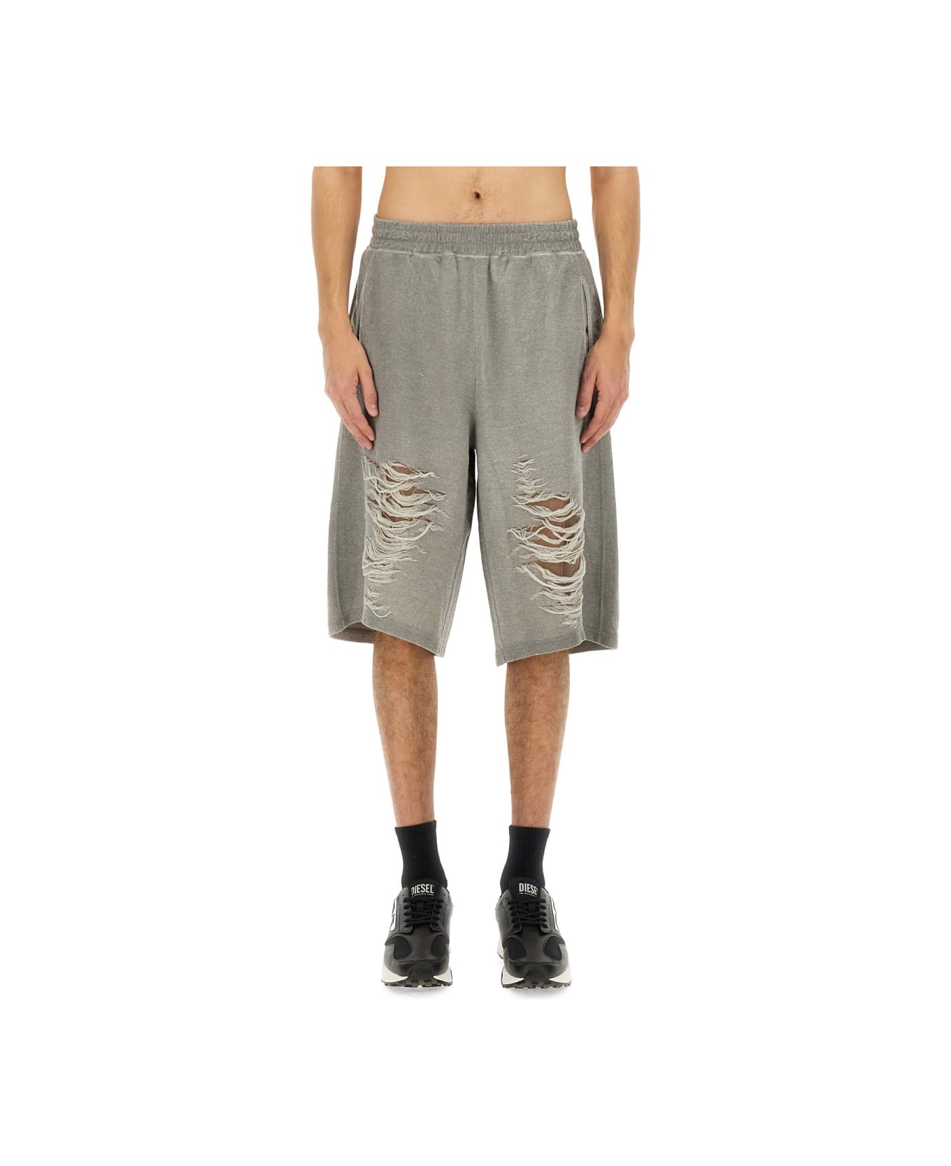 Diesel Short 'p-perc' - GREY