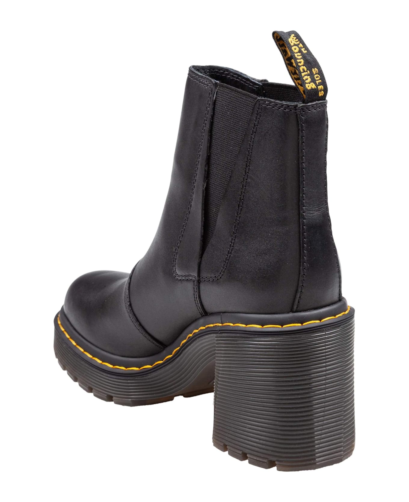 Dr. Martens Dr Martens Black Leather Chelsea Boots - Black Sendal