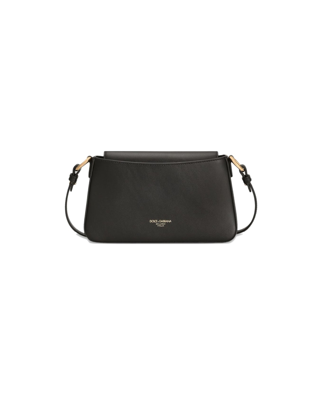 Dolce & Gabbana Leather Phone Bag - Black