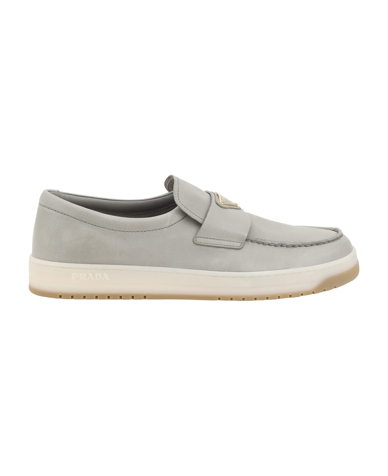 Prada Logoed Loafers