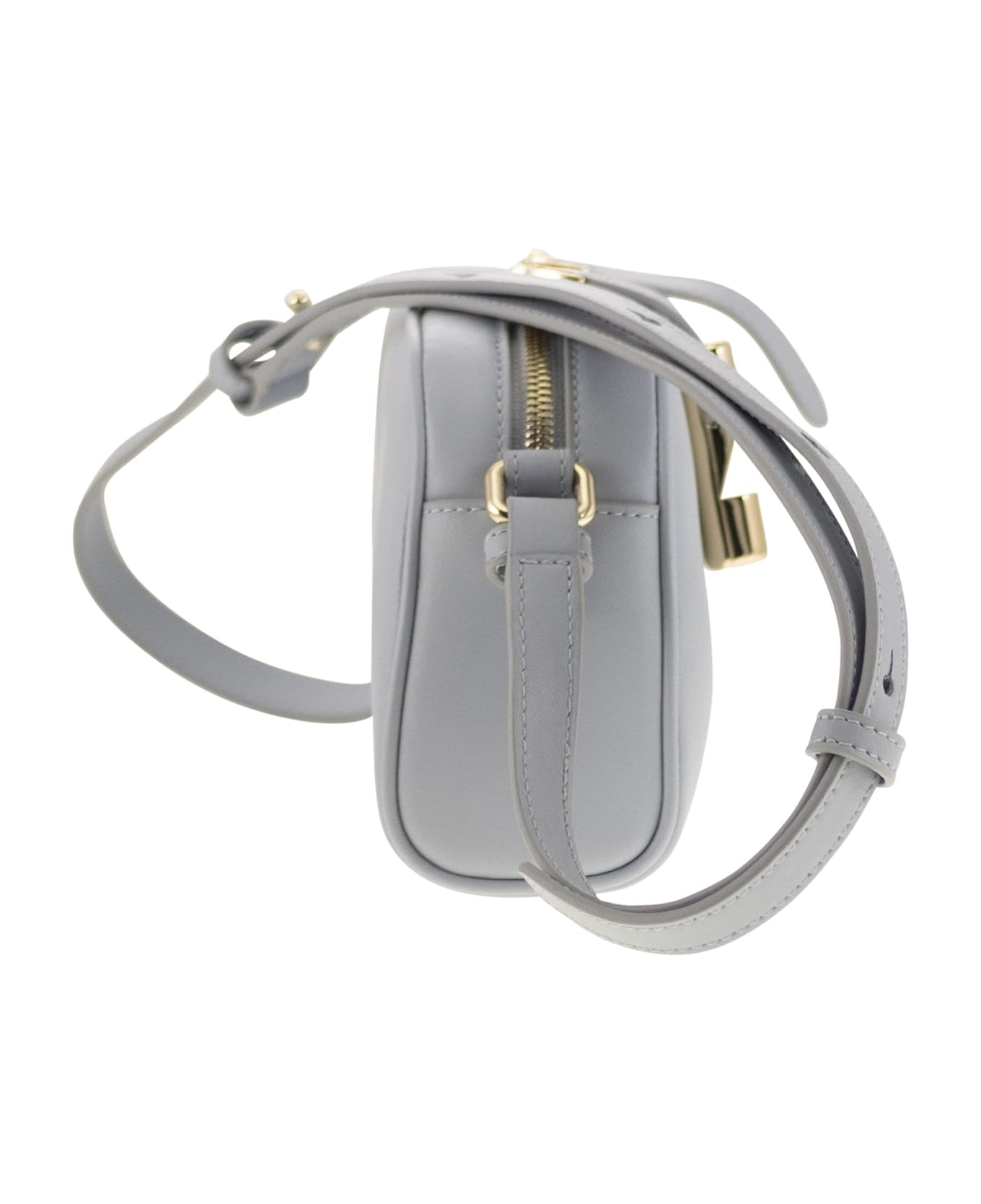 Furla Goccia Mini Bag - Light Grey