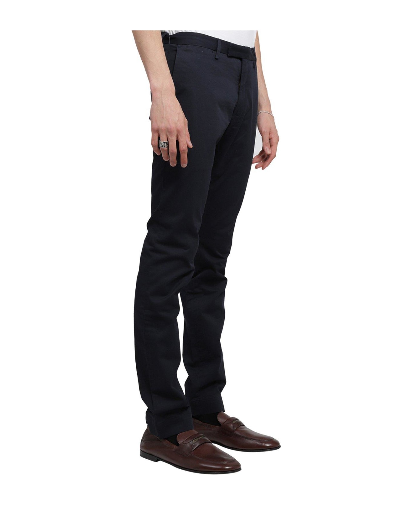 Ralph Lauren Slim-fit Straight Trousers - NAVY
