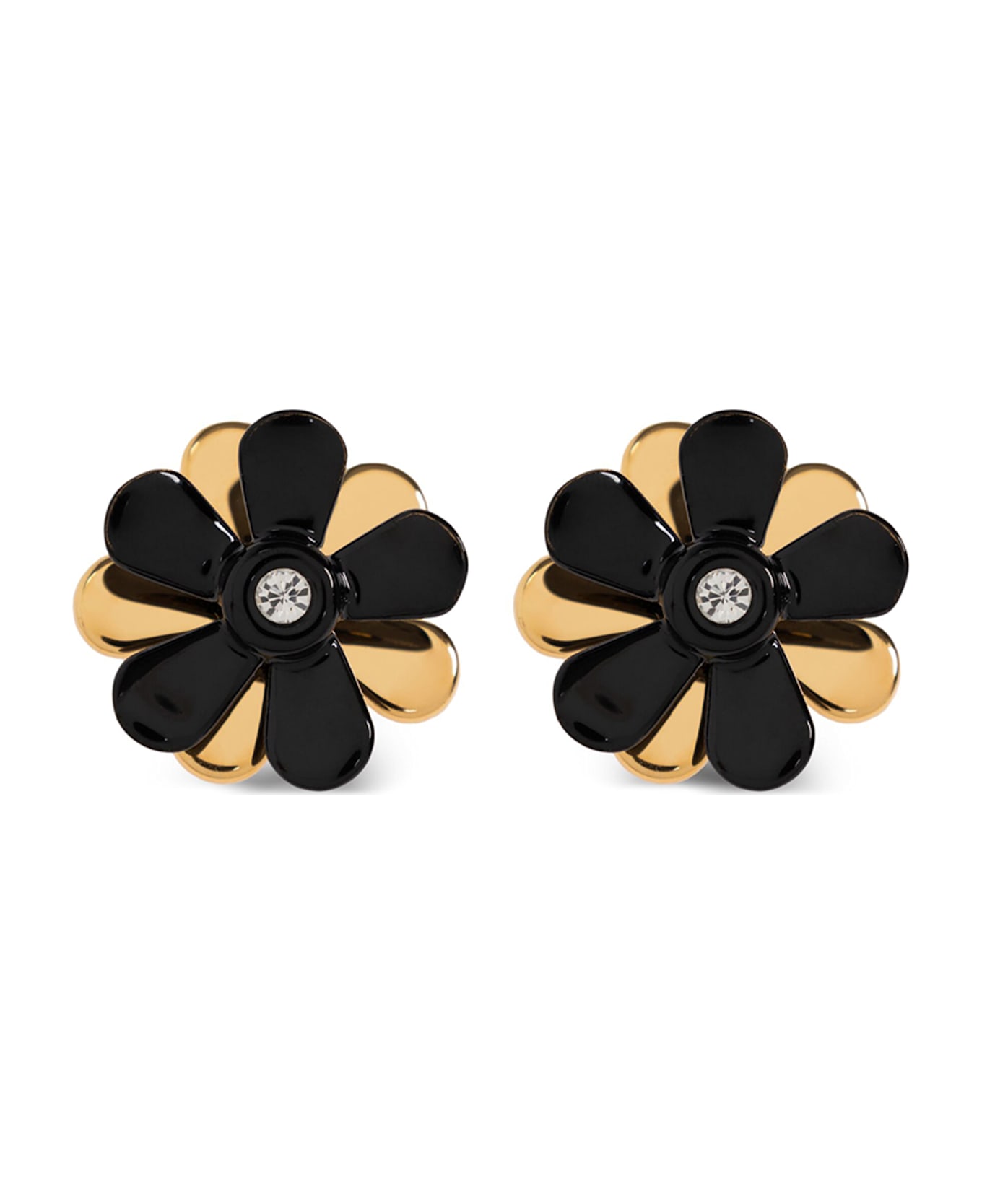 Marni 'flower Pop' Earrings - Black