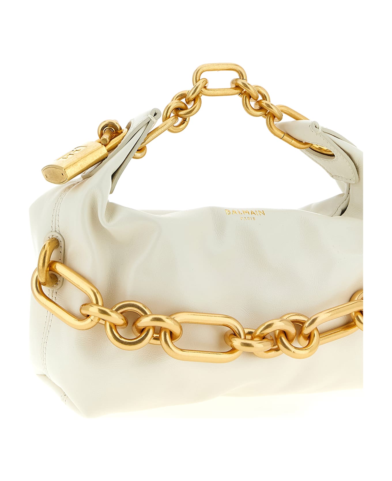 Balmain 
sync
 Mini Handbag - White