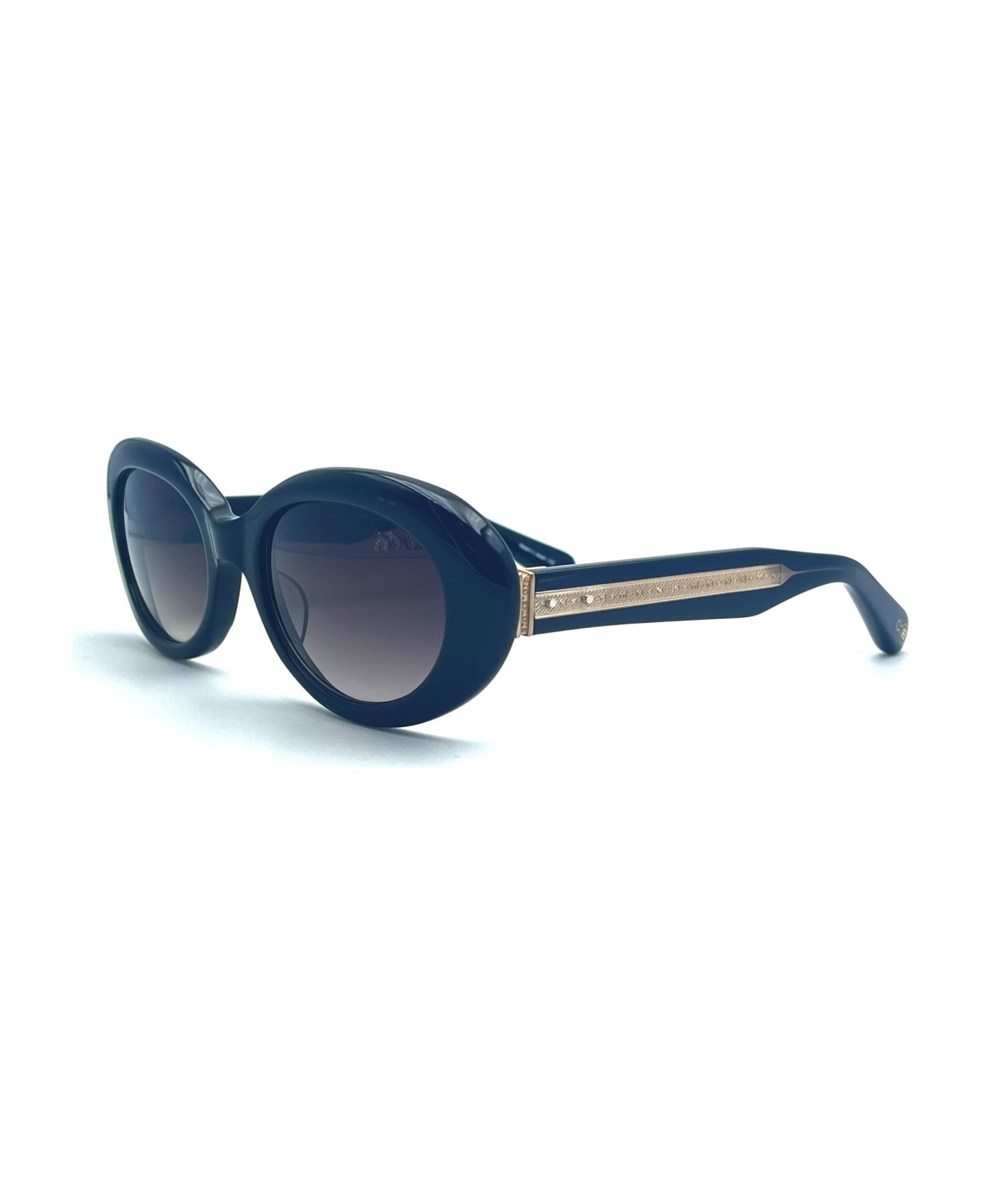 Matsuda M1034 - Black Sunglasses - shiny black