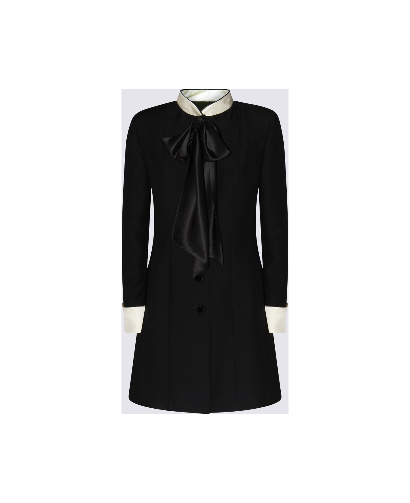 Valentino Black Dress - NERO/CHAMPAGNE