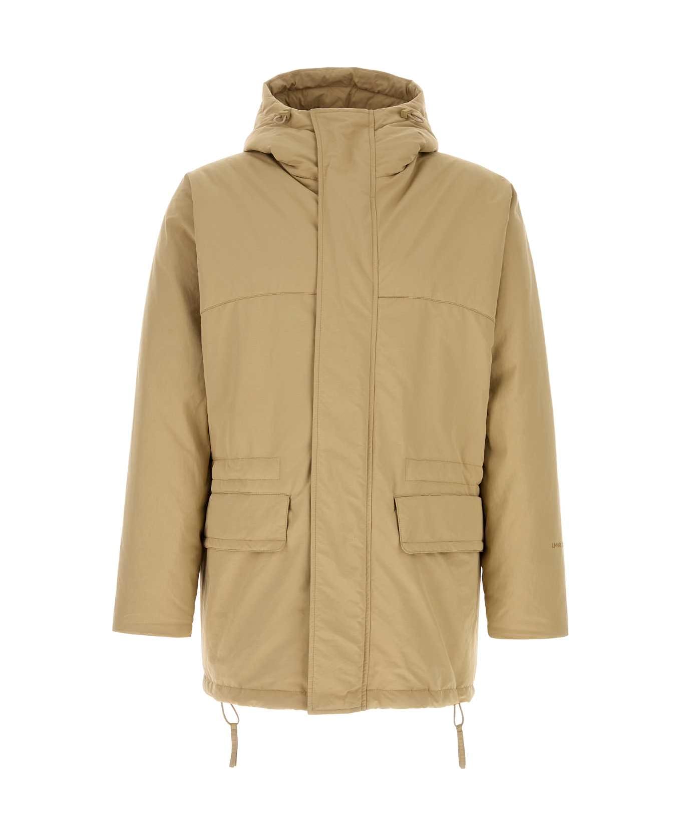 Herno Beige Polyester Padded Jacket - CAMMELLO