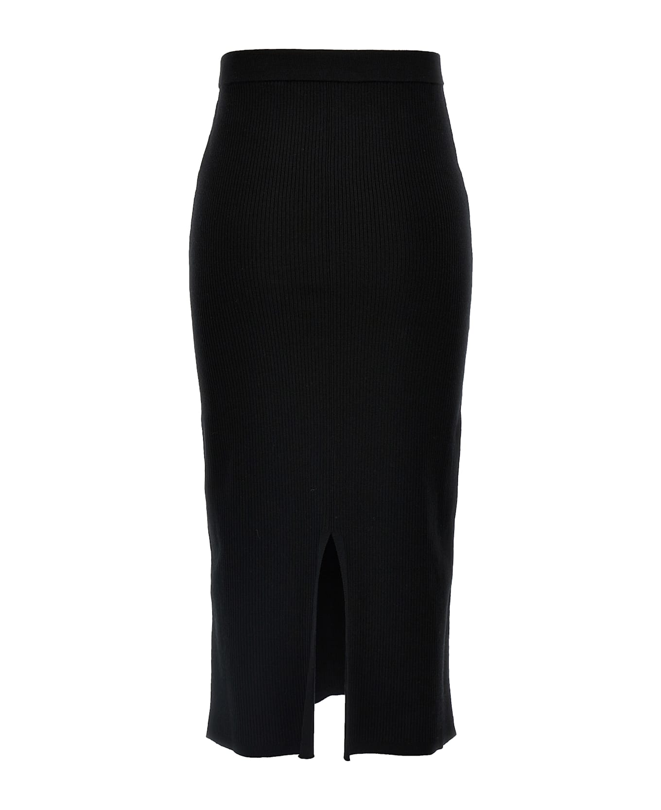 Alessandra Rich Midi Skirt - Black  