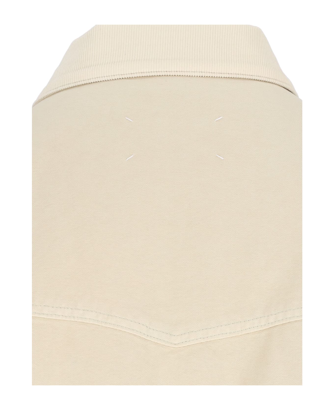 Maison Margiela 
four Stitches
 Zip Jacket - Beige