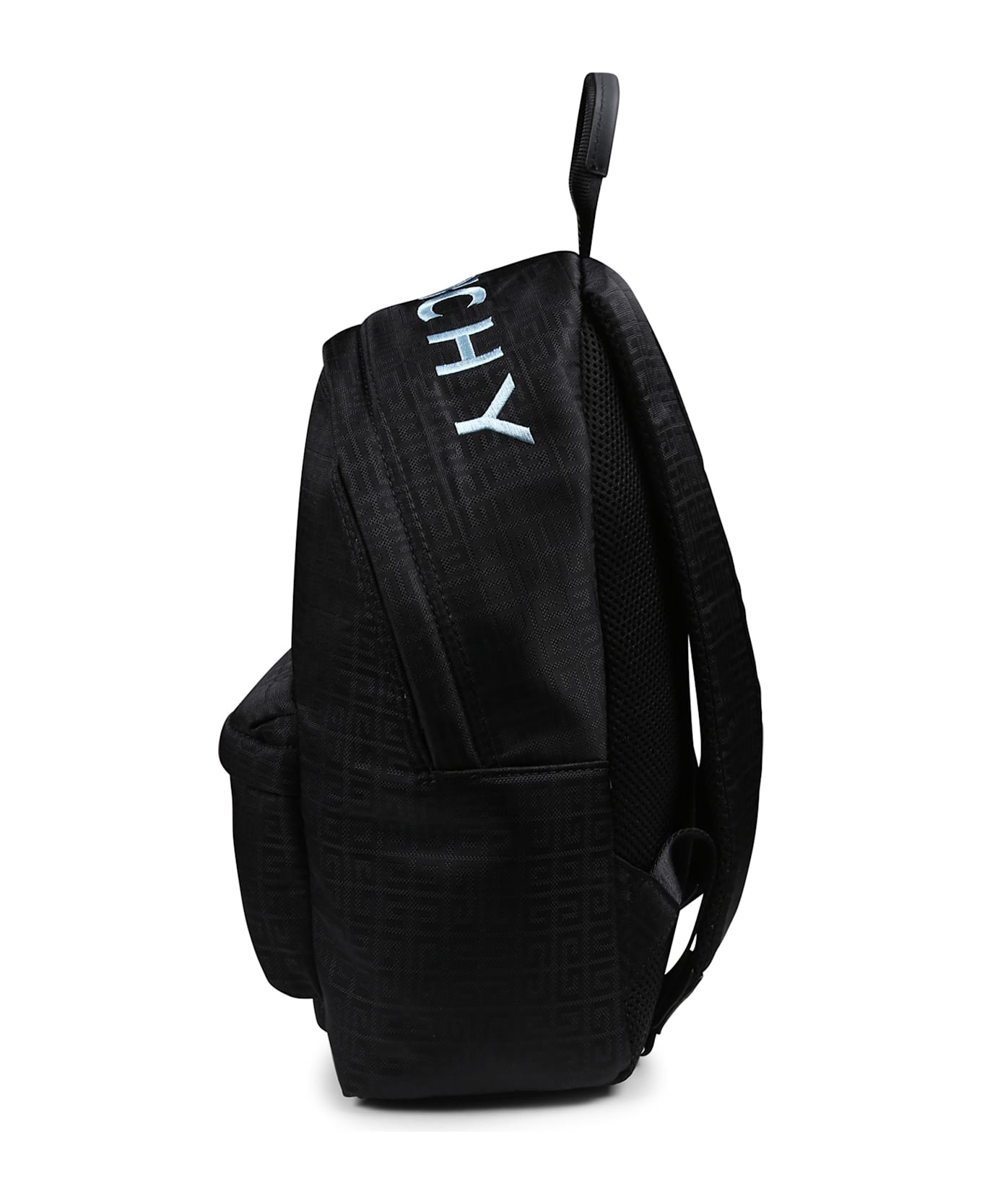 Givenchy Black Backpack For Kids With 4g Motif - Black