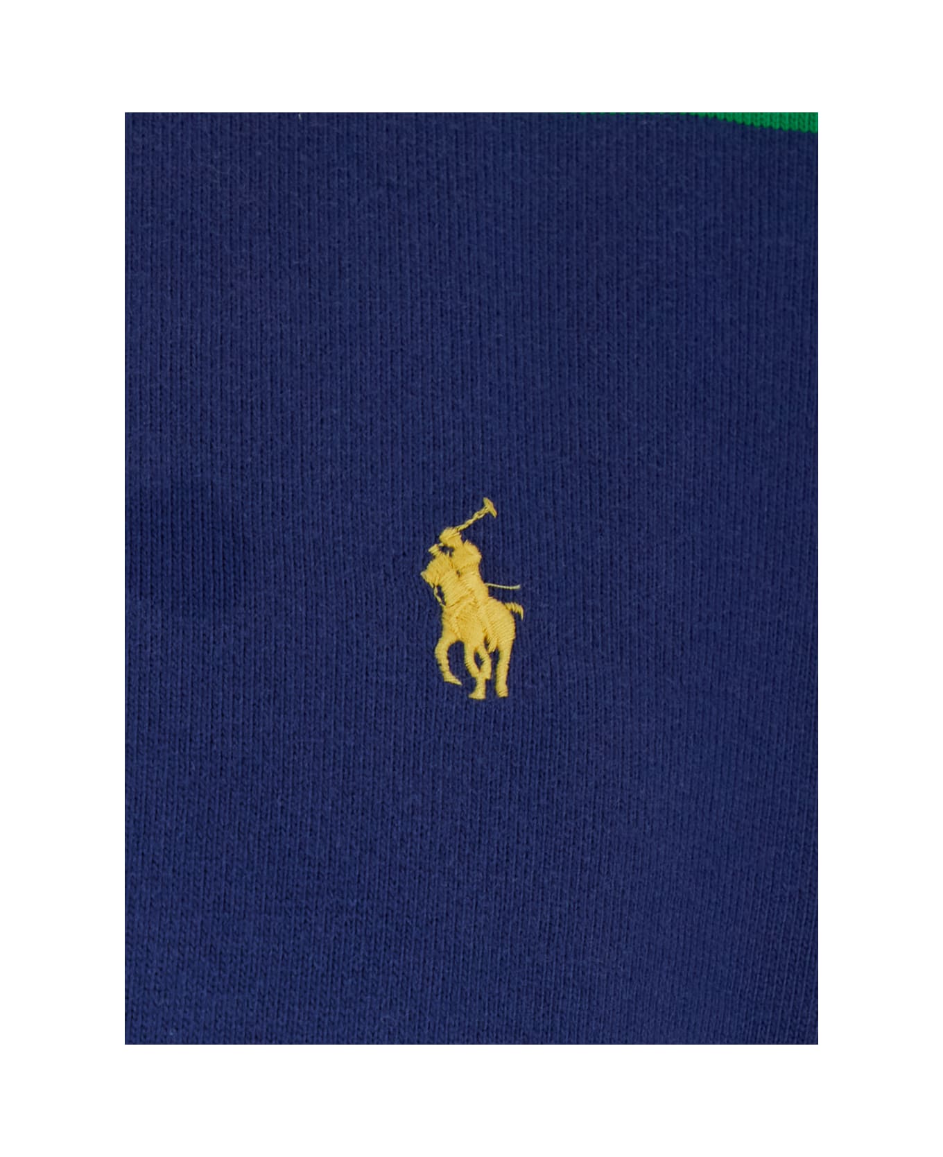 Polo Ralph Lauren "rugby Fit" Multicolor Polo Shirt With Logo Embroidery On The Front And All-over Striped Motif In Cotton Man - Multicolor