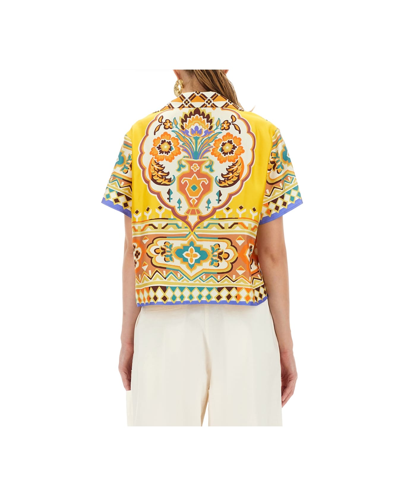 Etro Printed Silk Shirt - MULTICOLOUR