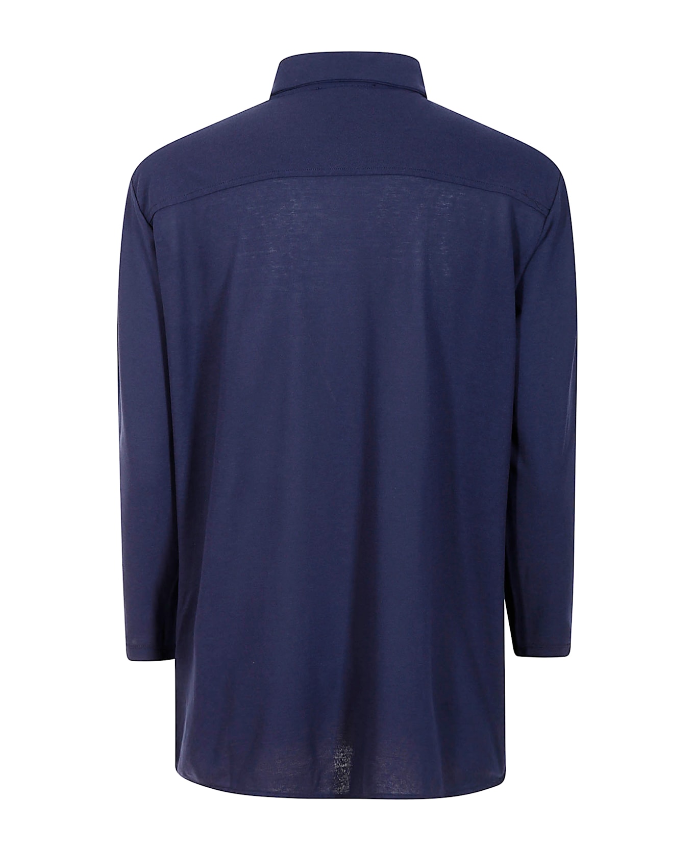 Zanone Polo Ls - Indigo Blue