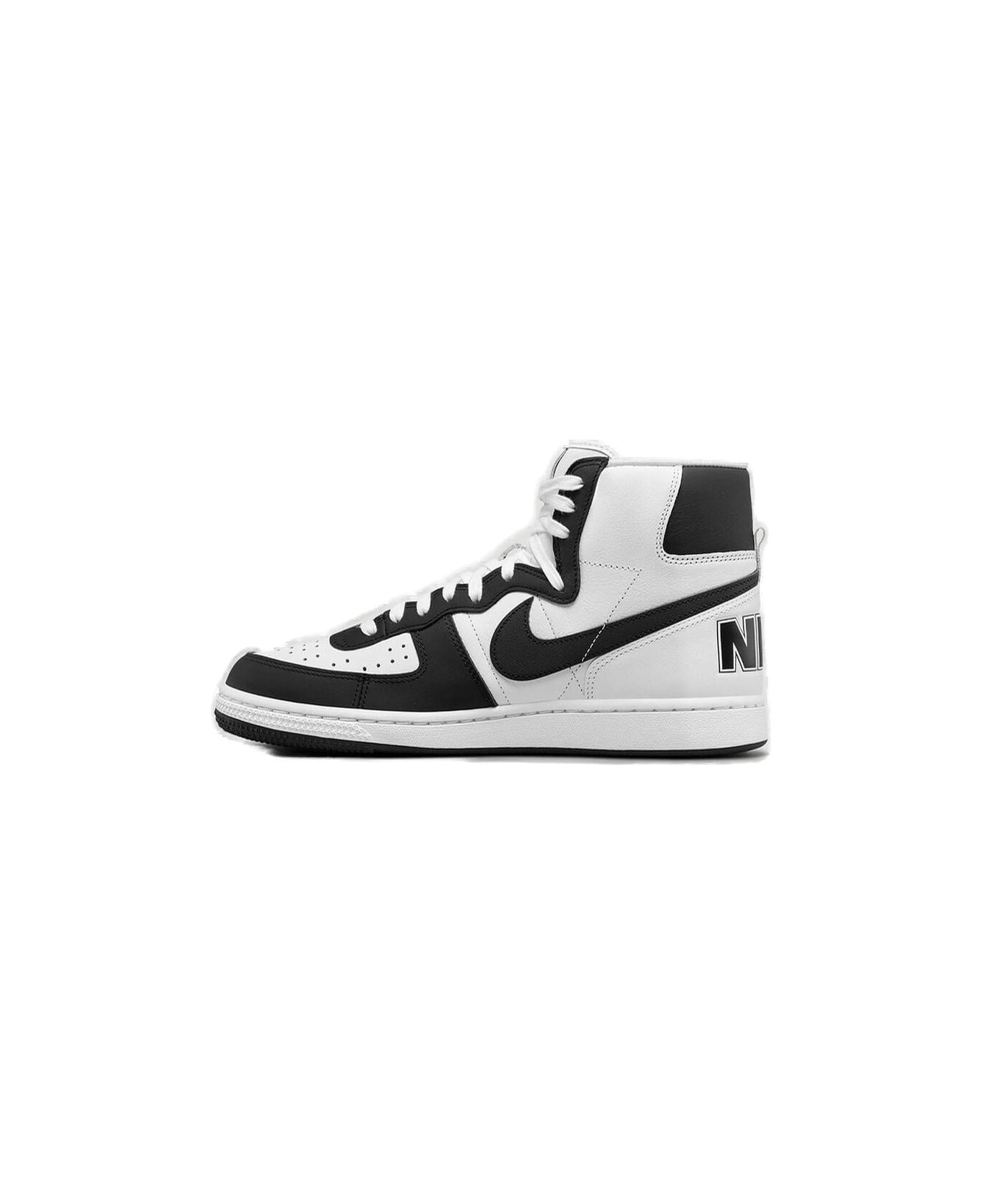 Comme Des Garçons Homme Plus X Nike Terminator Sneakers - Black White