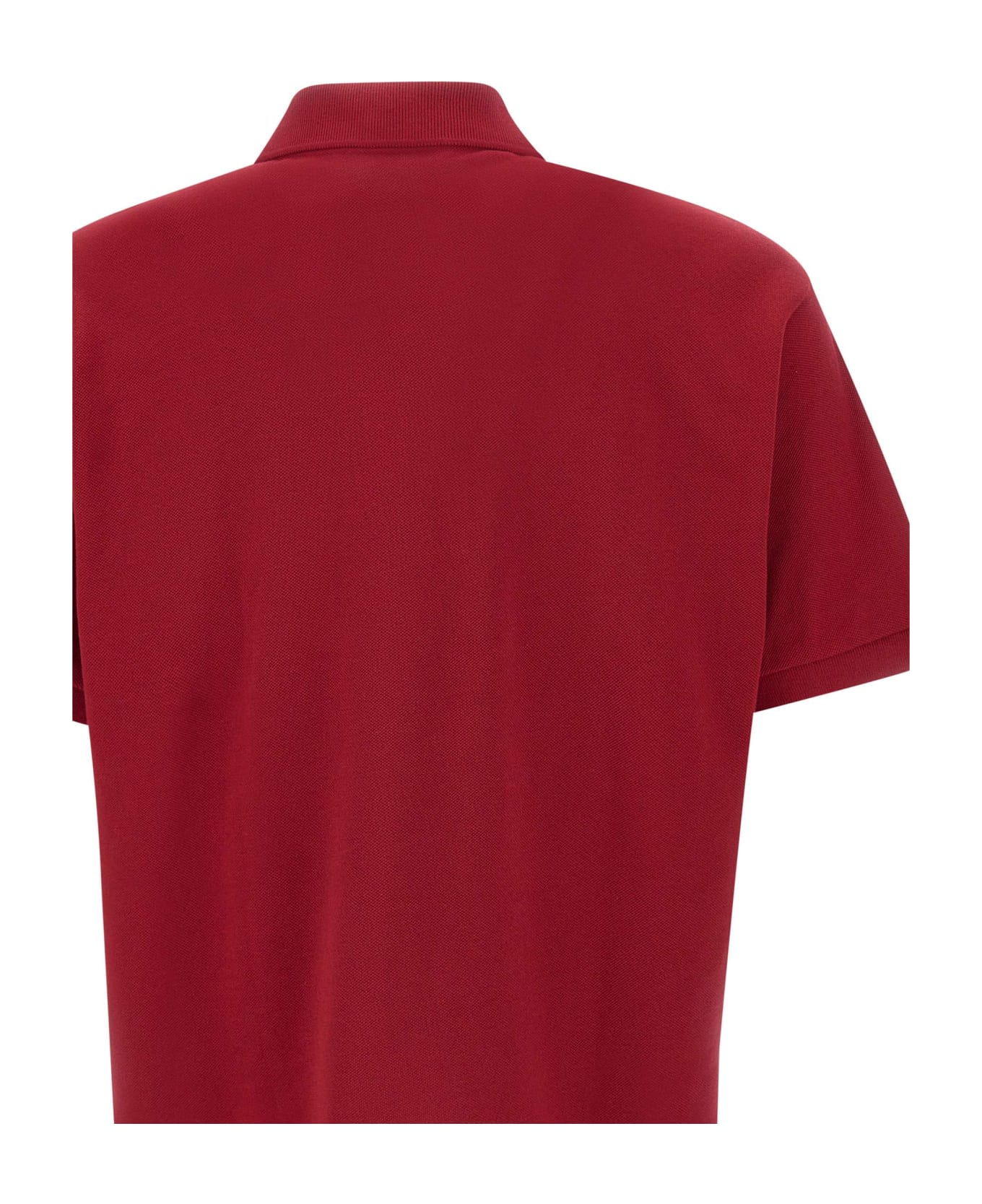 Lacoste Piqué Cotton Polo Shirt - RED