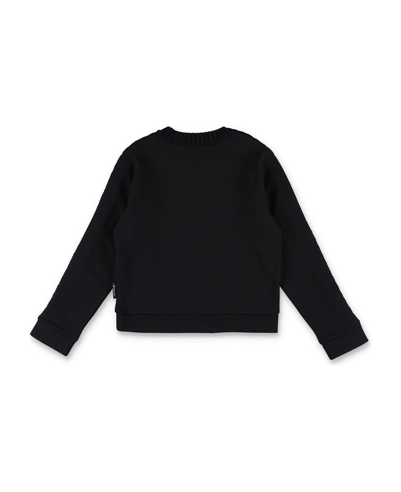 Moncler Kid - Wool-trimmed Cotton Tracksuit Set - BLACK