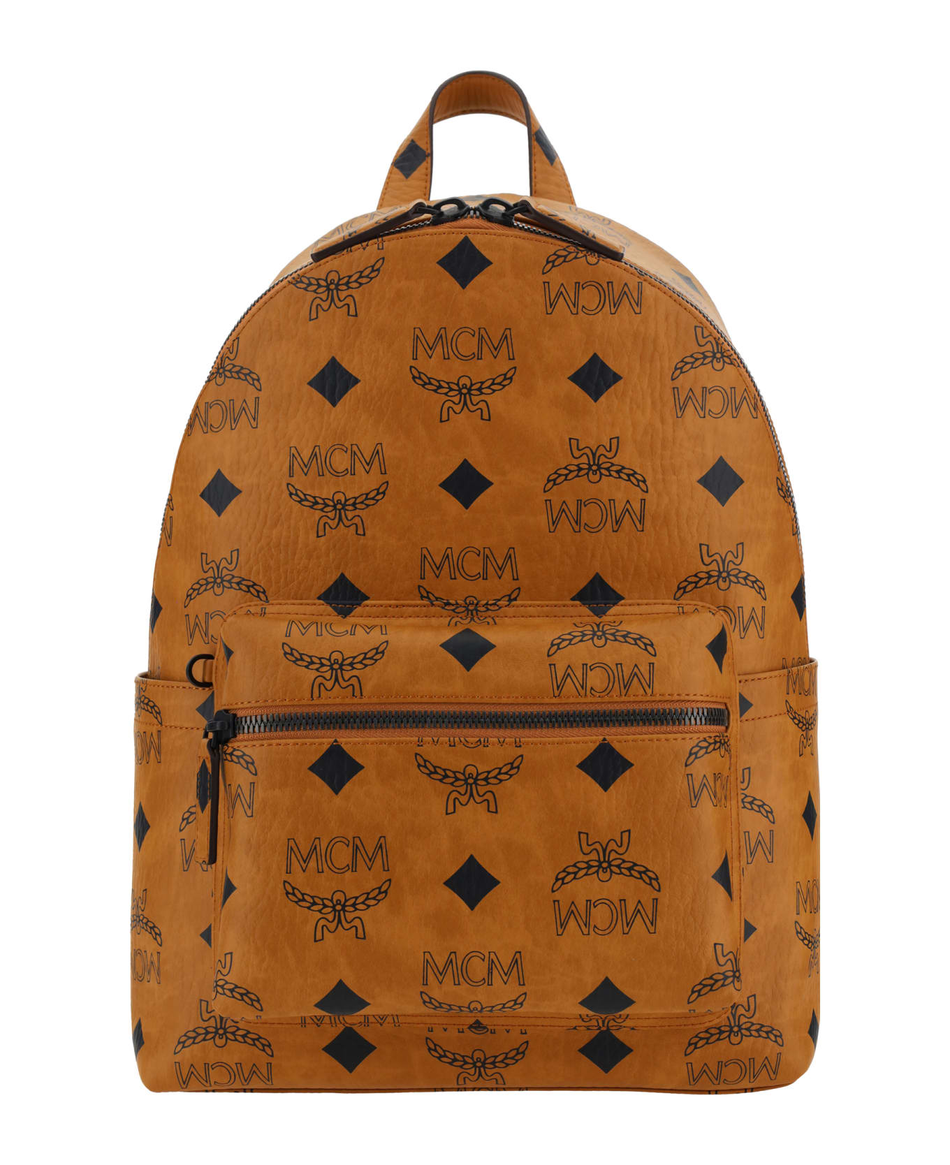 MCM Stark Backpack - Cognac