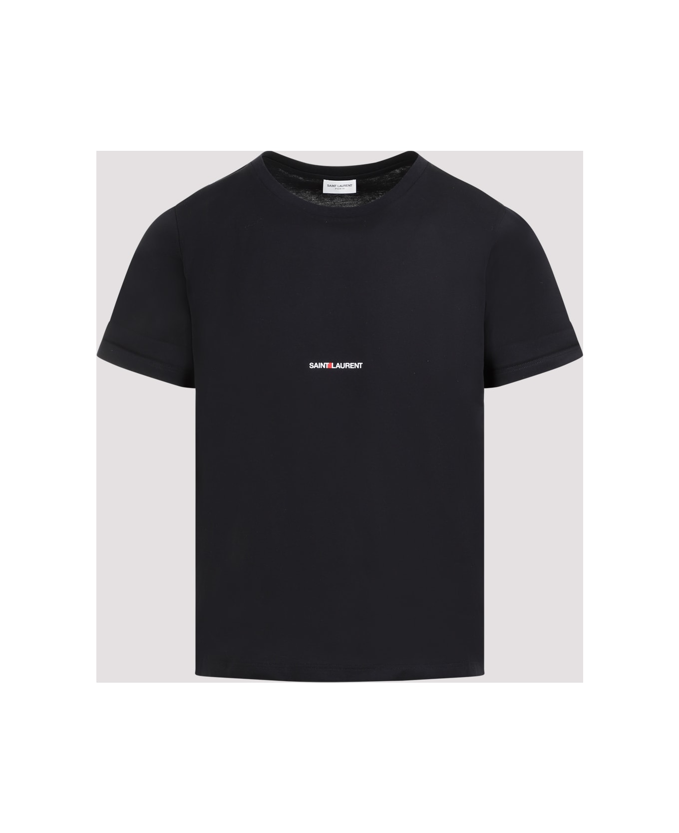 Saint Laurent Crew Neck T-shirt - Noir