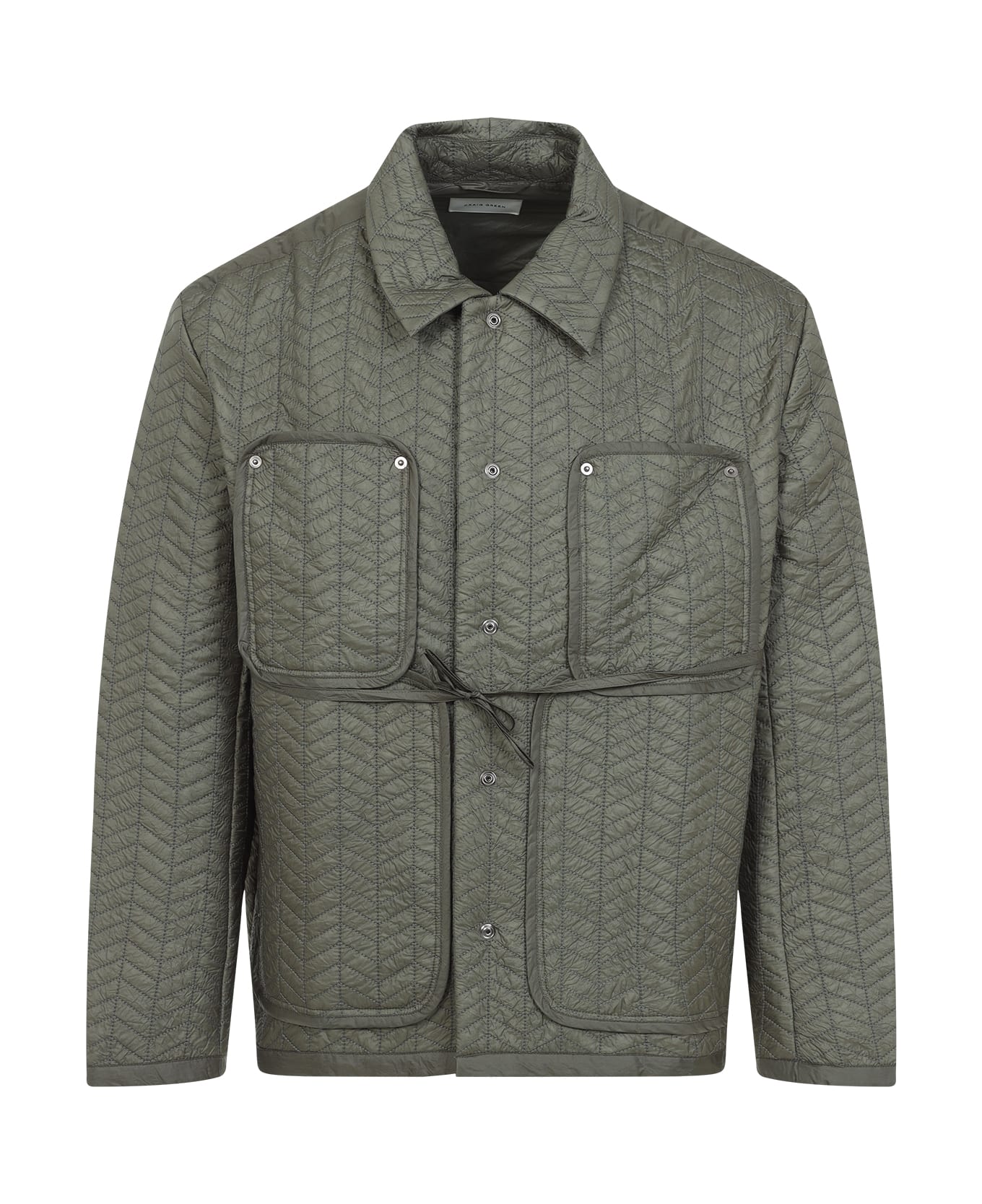 Craig Green Quilted Worker Jacket - Green