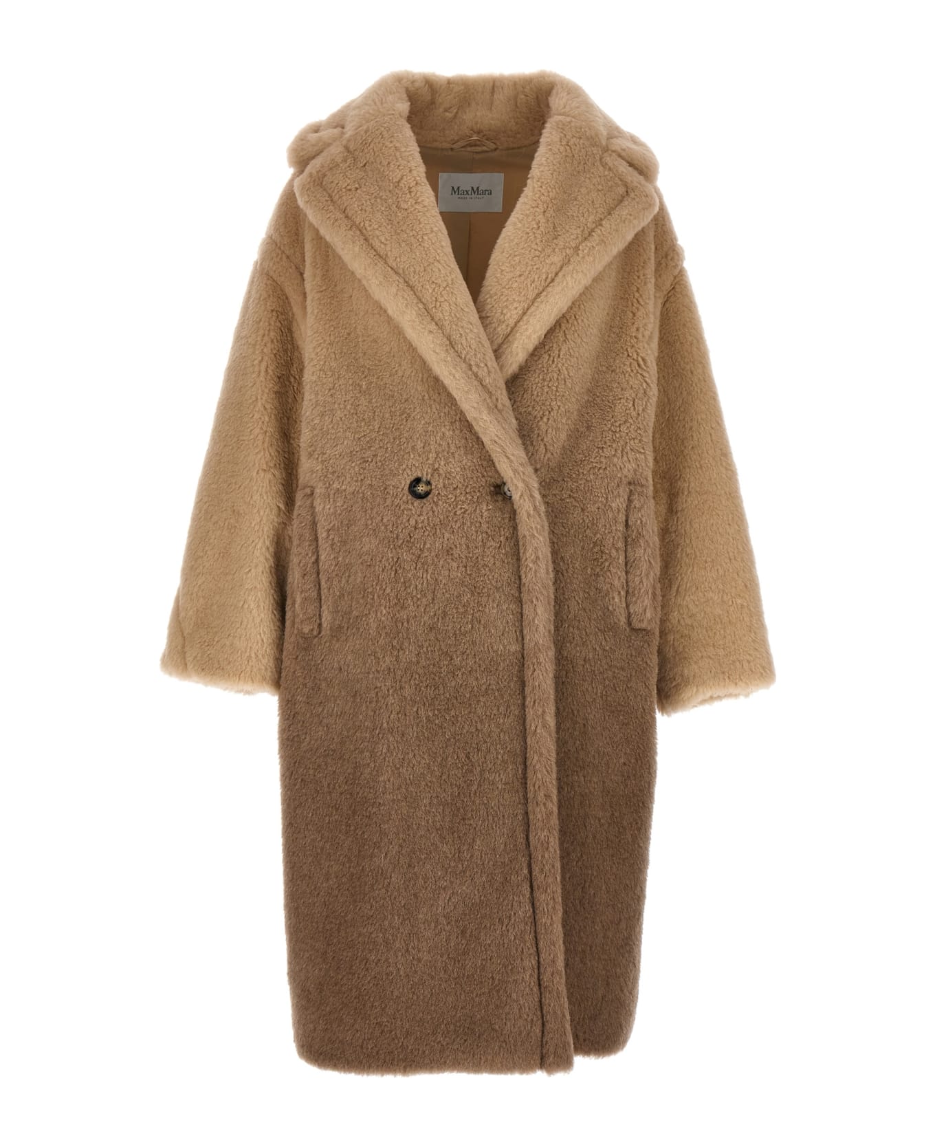 Max Mara 'teddy Bear Icon' Coat - Beige