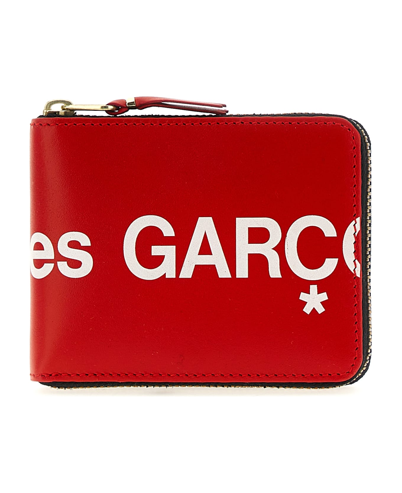 Comme des Garçons Wallet 'huge Logo' Wallet - Red