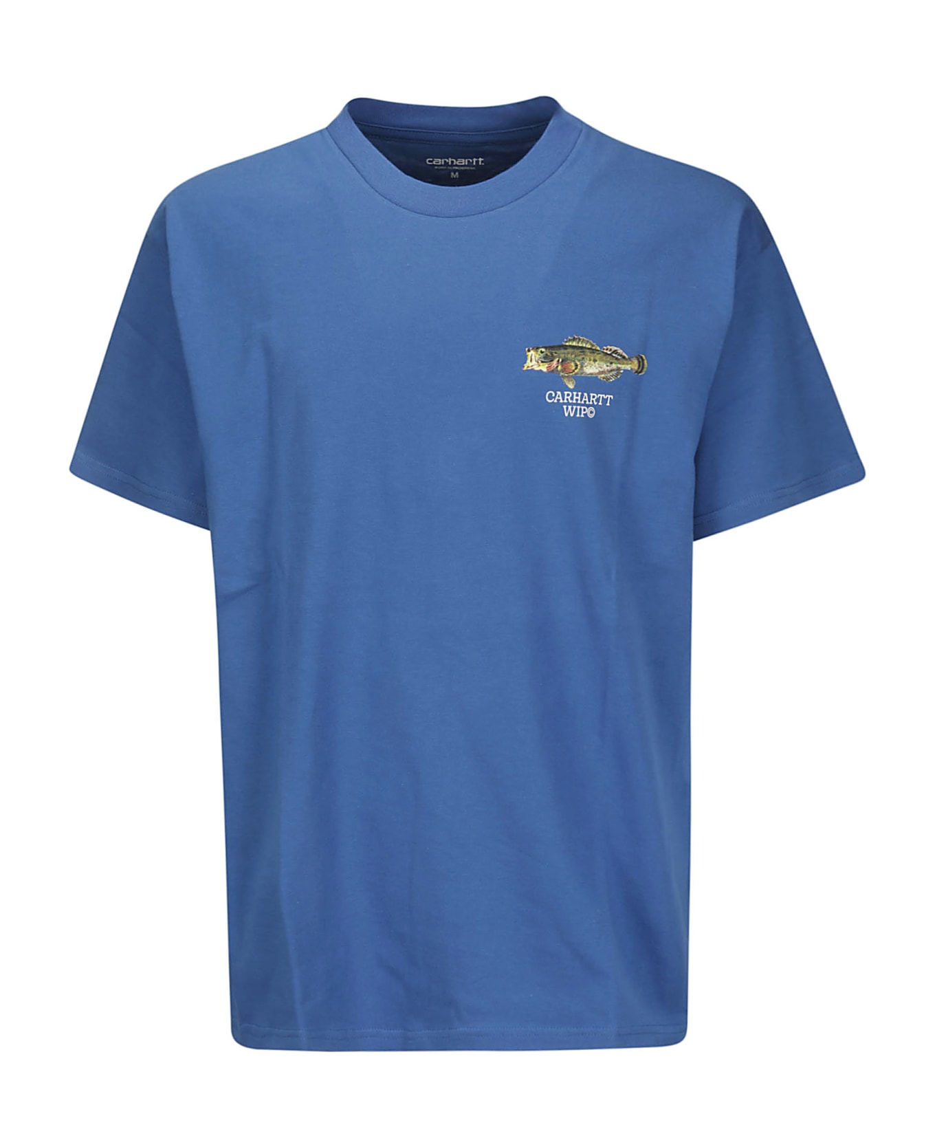 Carhartt S/s Fish T-shirt Organic Cotton Single Jersey - ACAPULCO