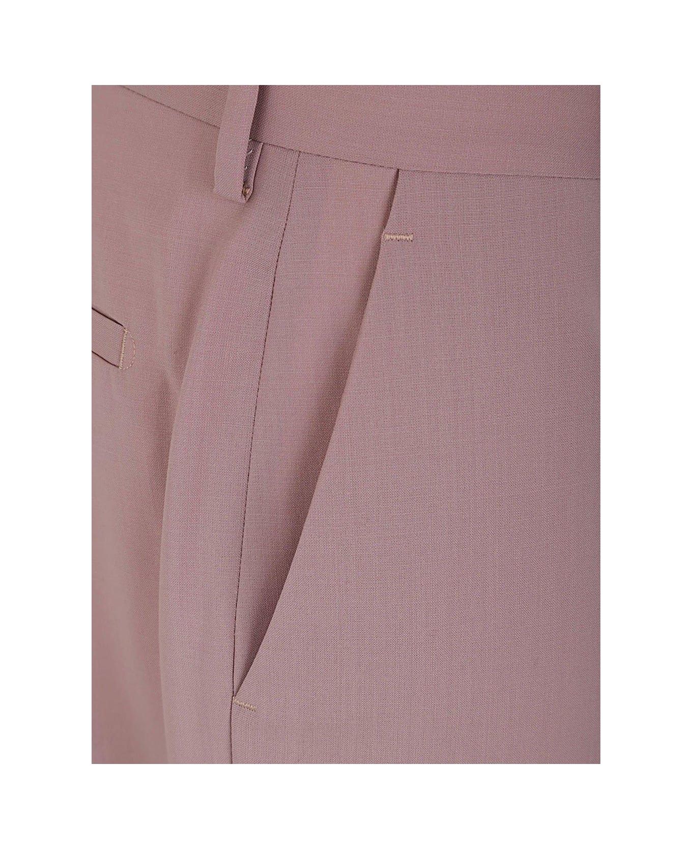 Rick Owens Straight-leg Cropped Tailored Pants - DUSTY PINK