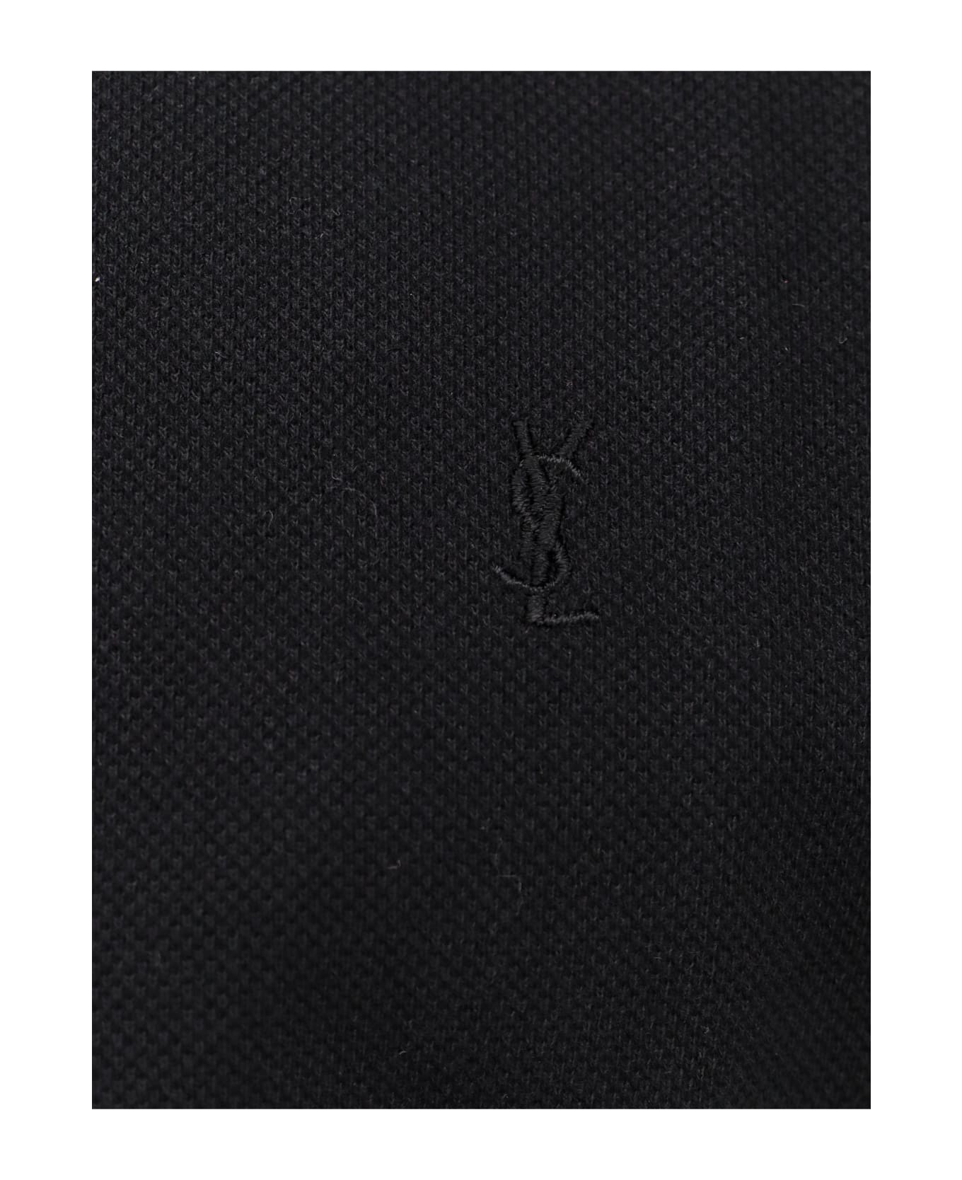 Saint Laurent Polo Shirt - Black