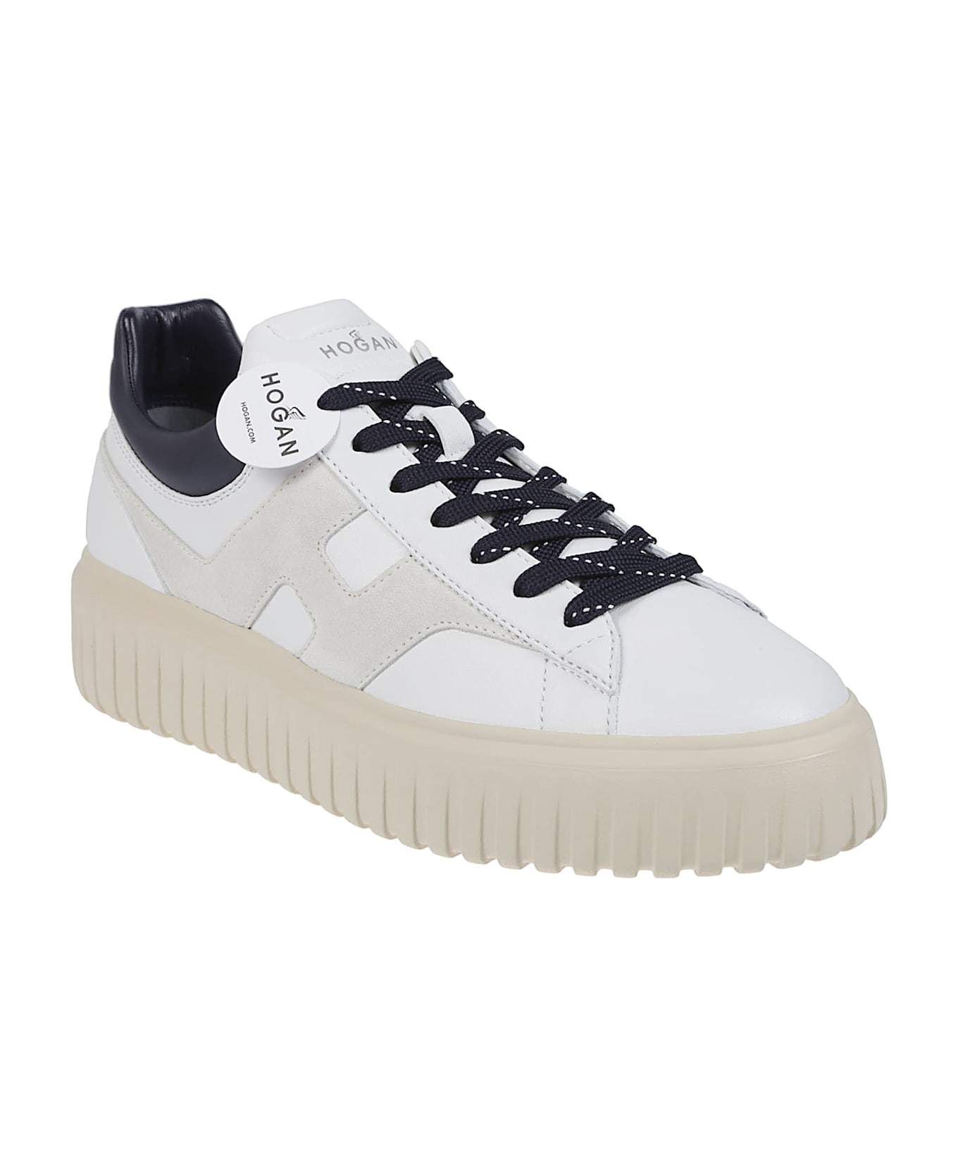 Hogan H-stripes Sneakers - Bianco/blu