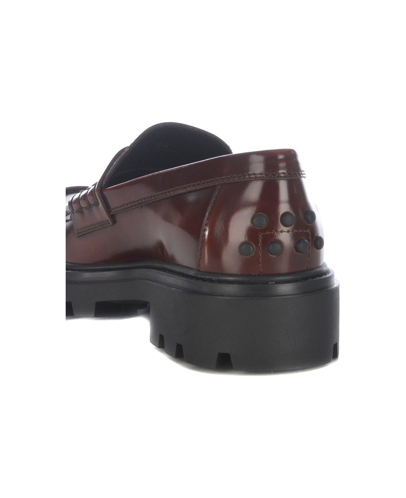 Tod's Penny Bat Chunky Loafers - Leather