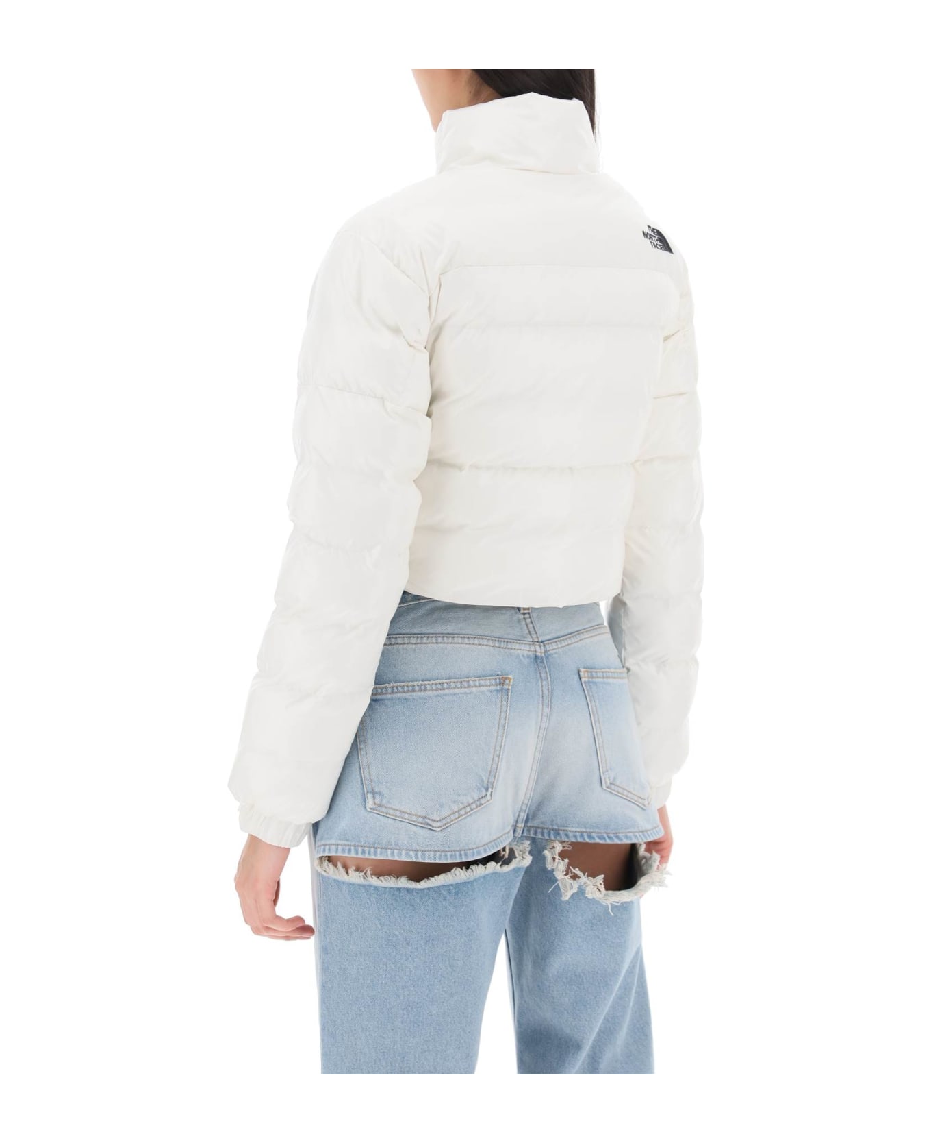 The North Face 'rusta 2.0? Cropped Puffer Jacket - WHITE DUNE (White) ダウンジャケット