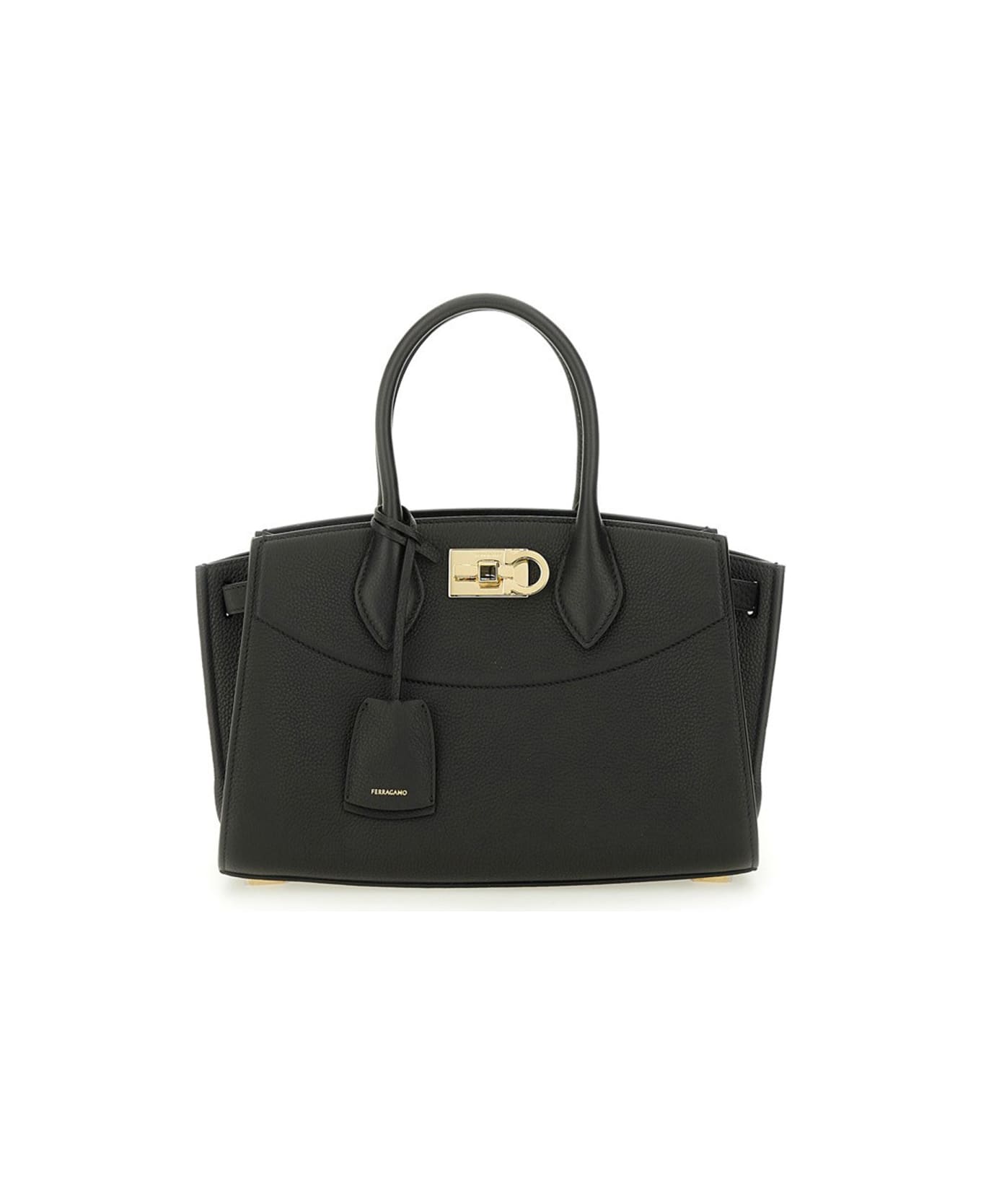 Ferragamo "soft" Bag - BLACK