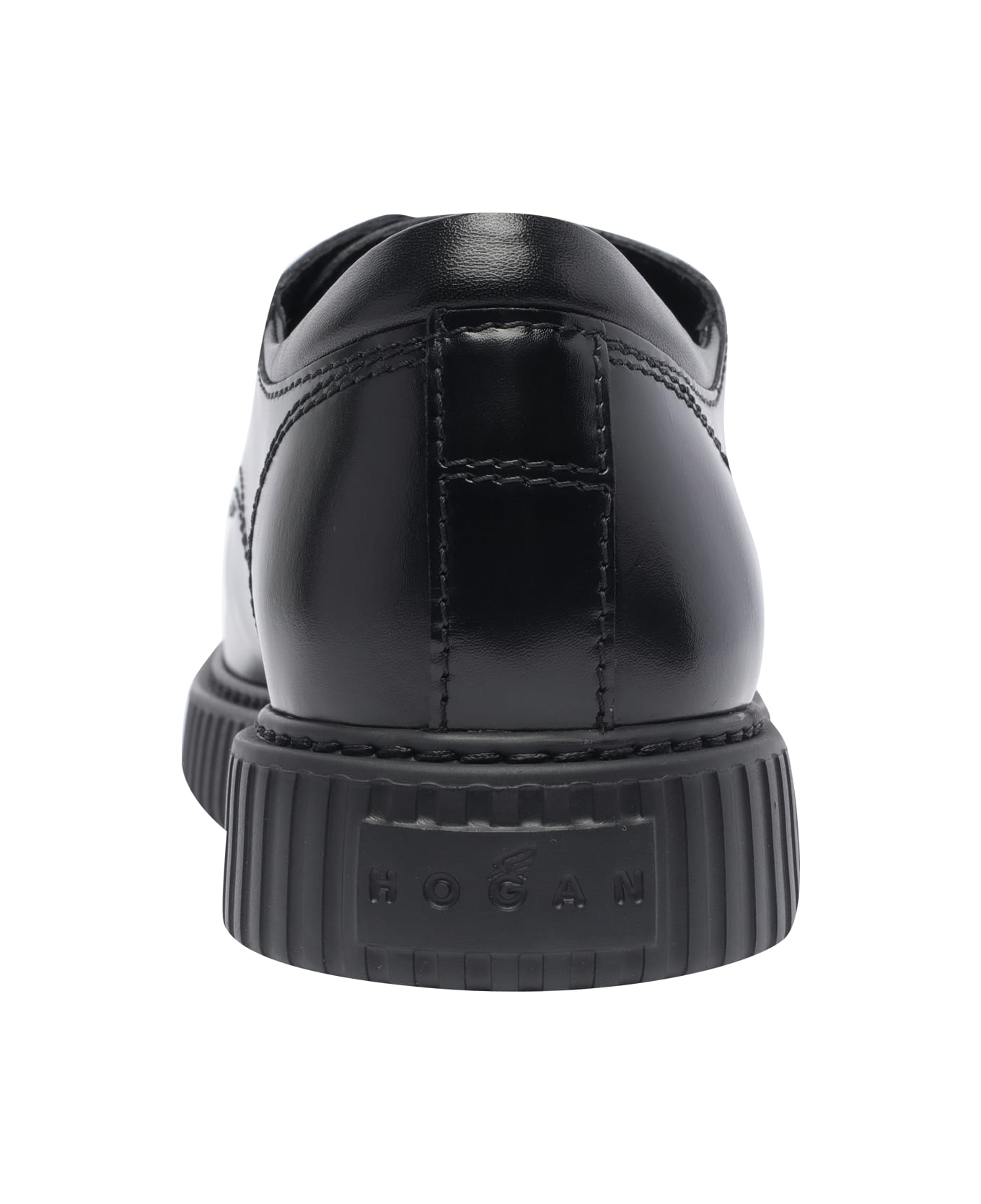 Hogan H677 Lace Up Shoes - Black