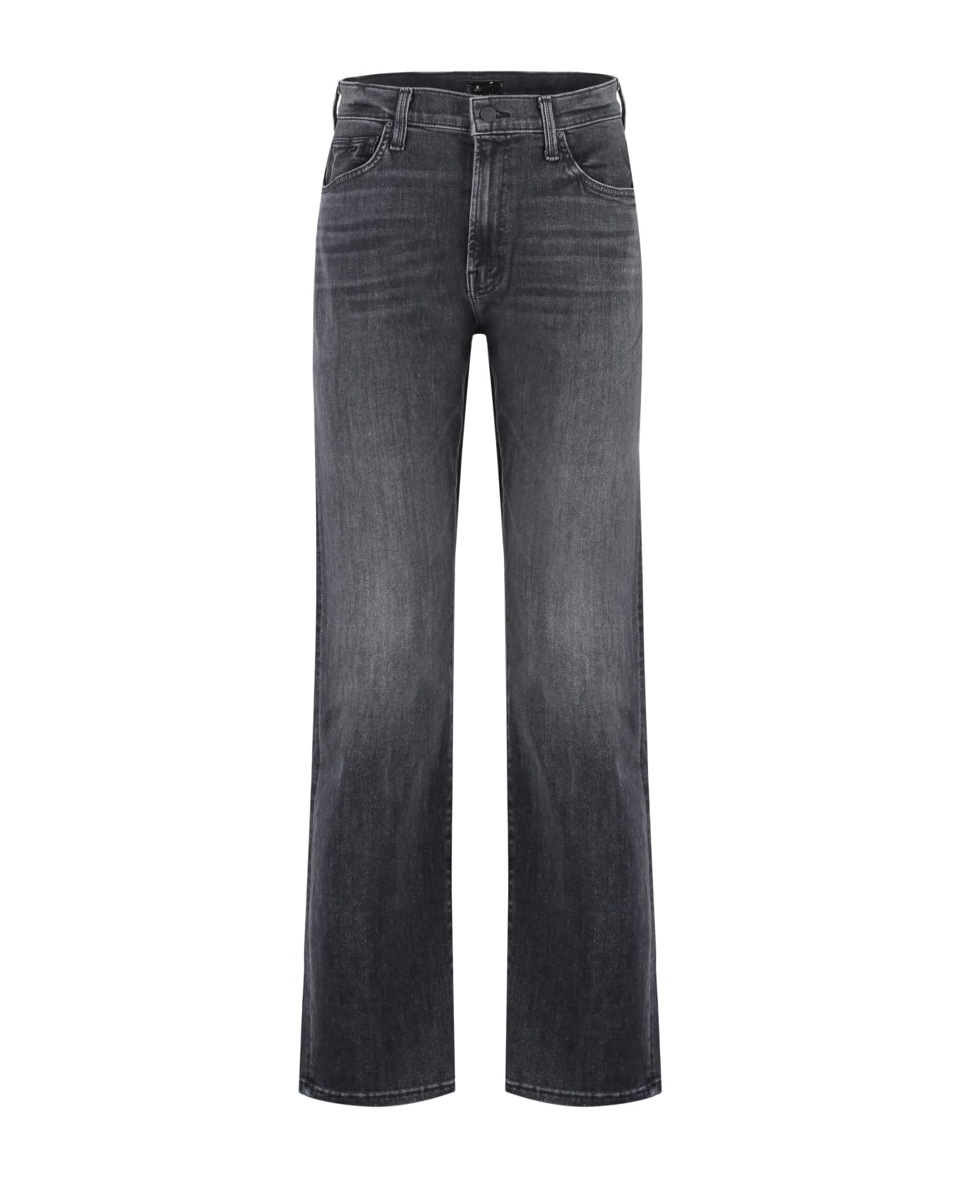 Mother The Ditcher Zip Ankle Jeans - grey デニム