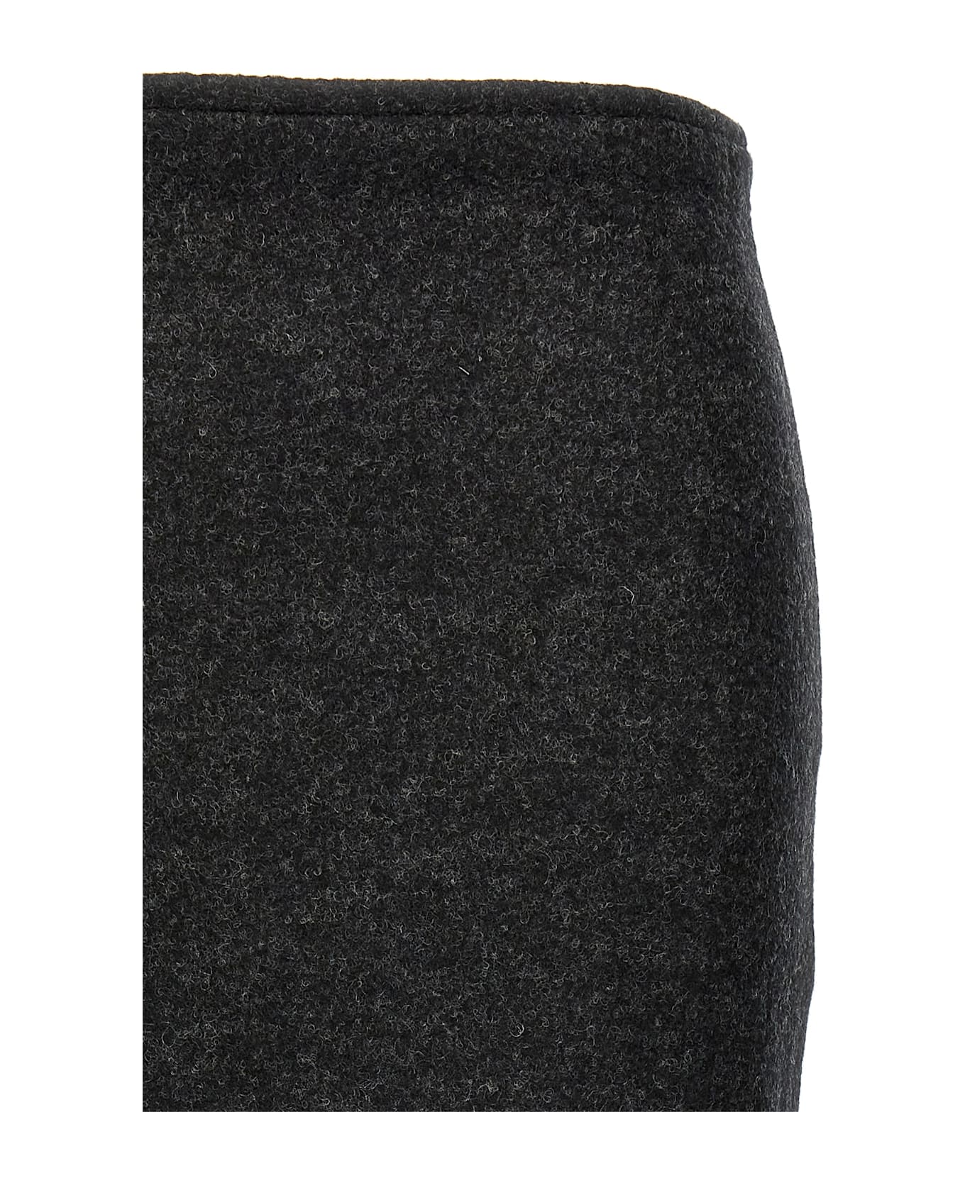 Victoria Beckham 'padded Tube Detail' Skirt - Gray