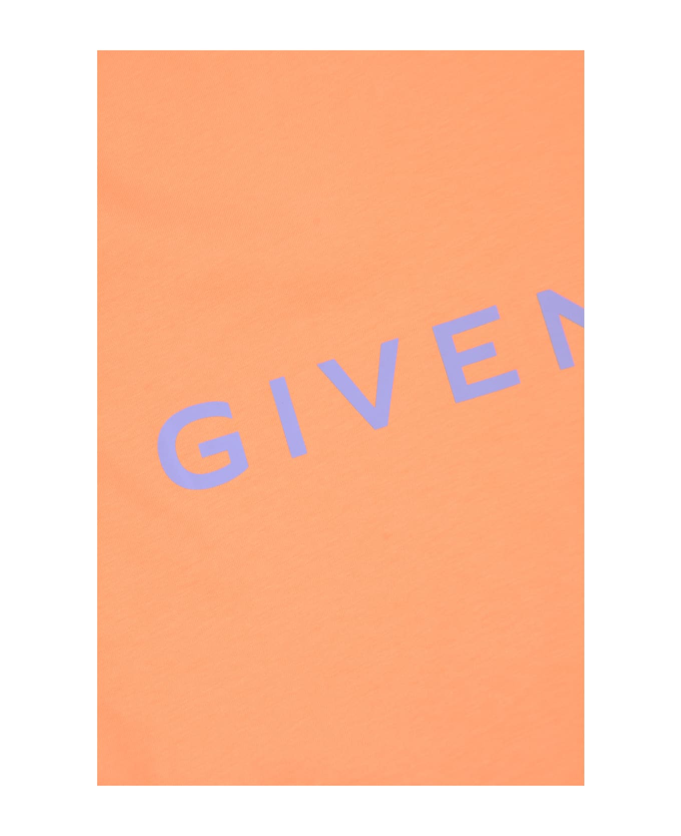 Givenchy Logo Print Regular T-shirt - Orange Tシャツ＆ポロシャツ