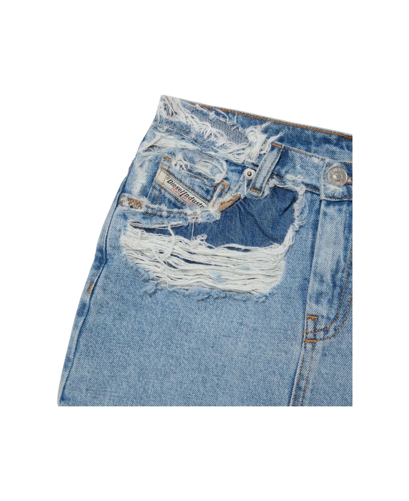 Diesel Gonna In Jeans - Blue ボトムス