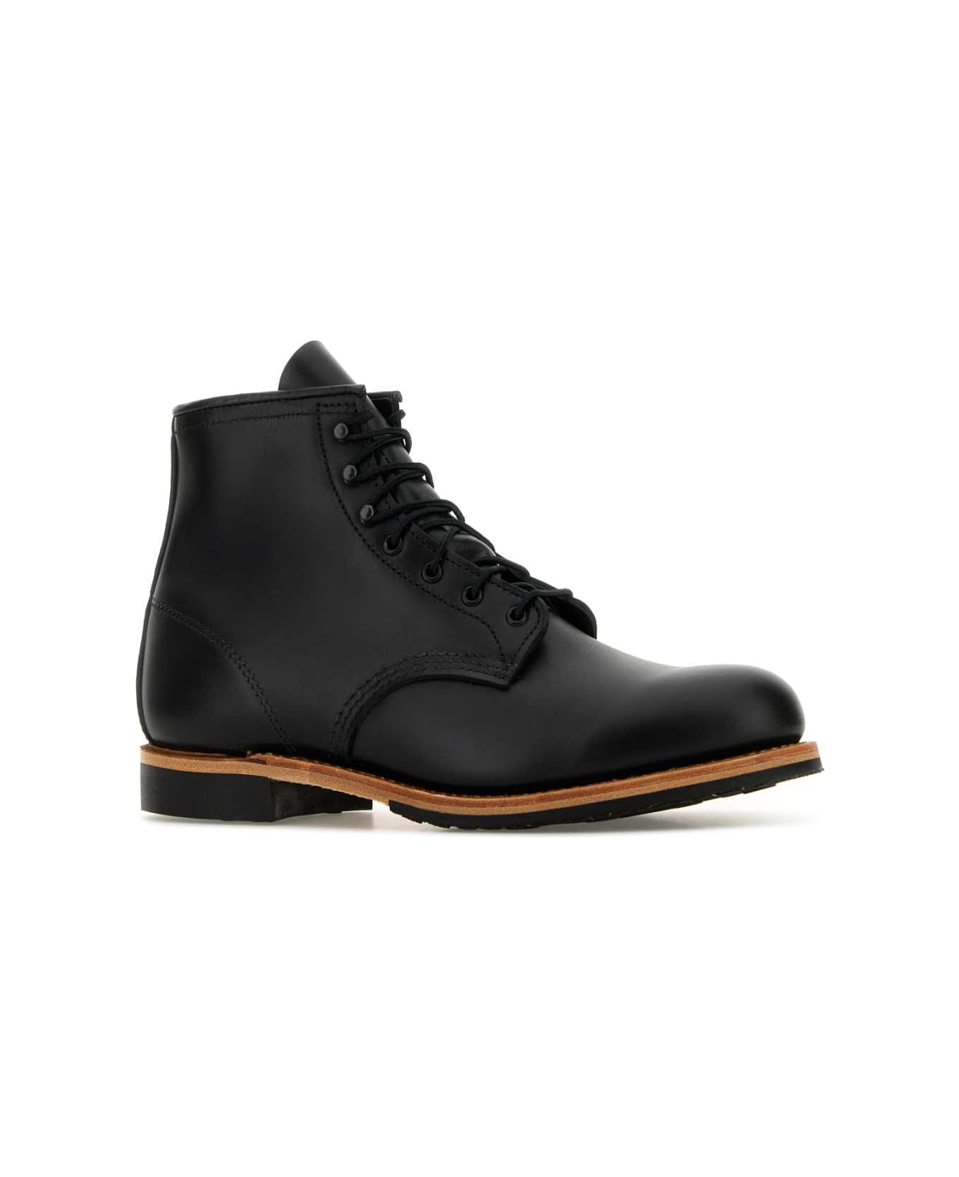 Red Wing Black Leather Beckman Ankle Boots - BLKEXCALIBUR