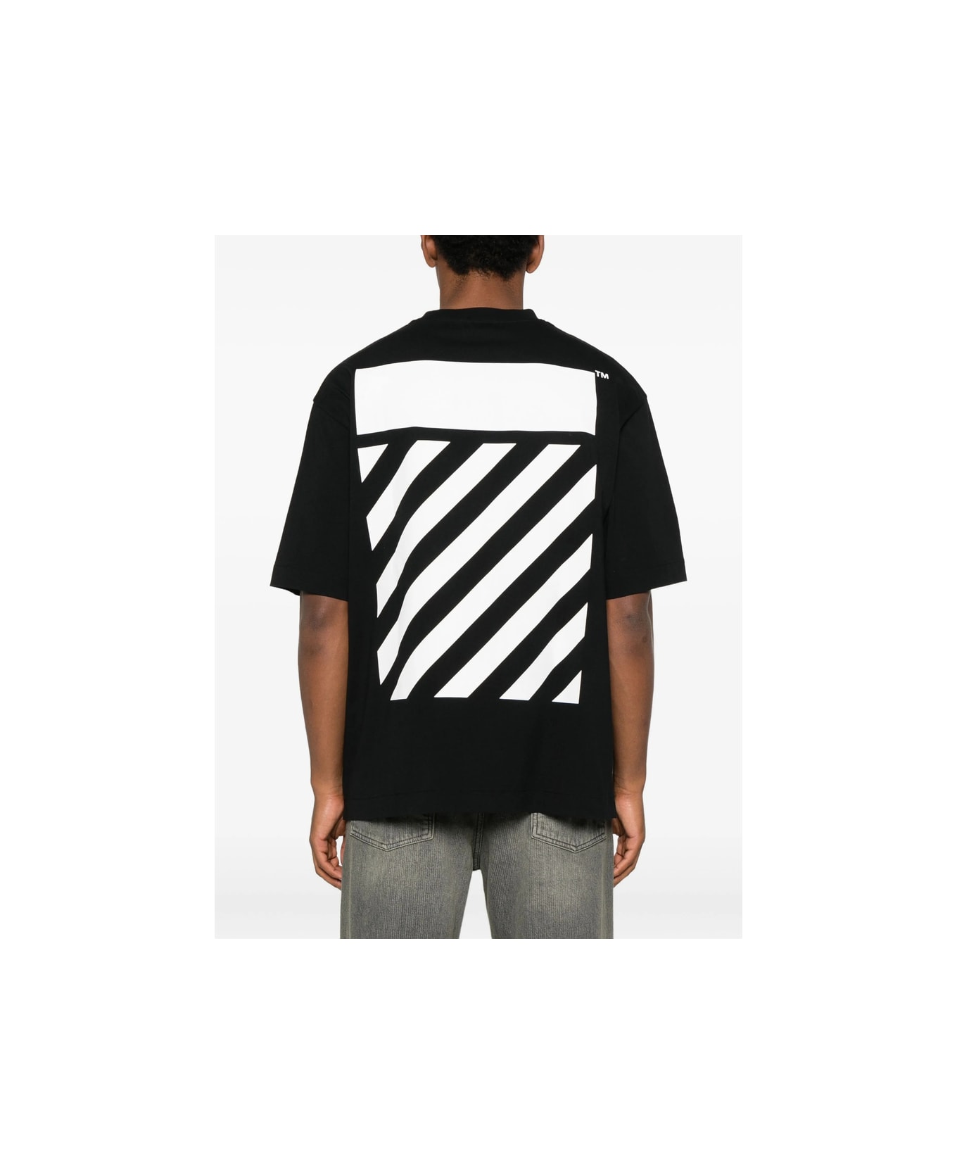 Off-White T-shirt - BLACK