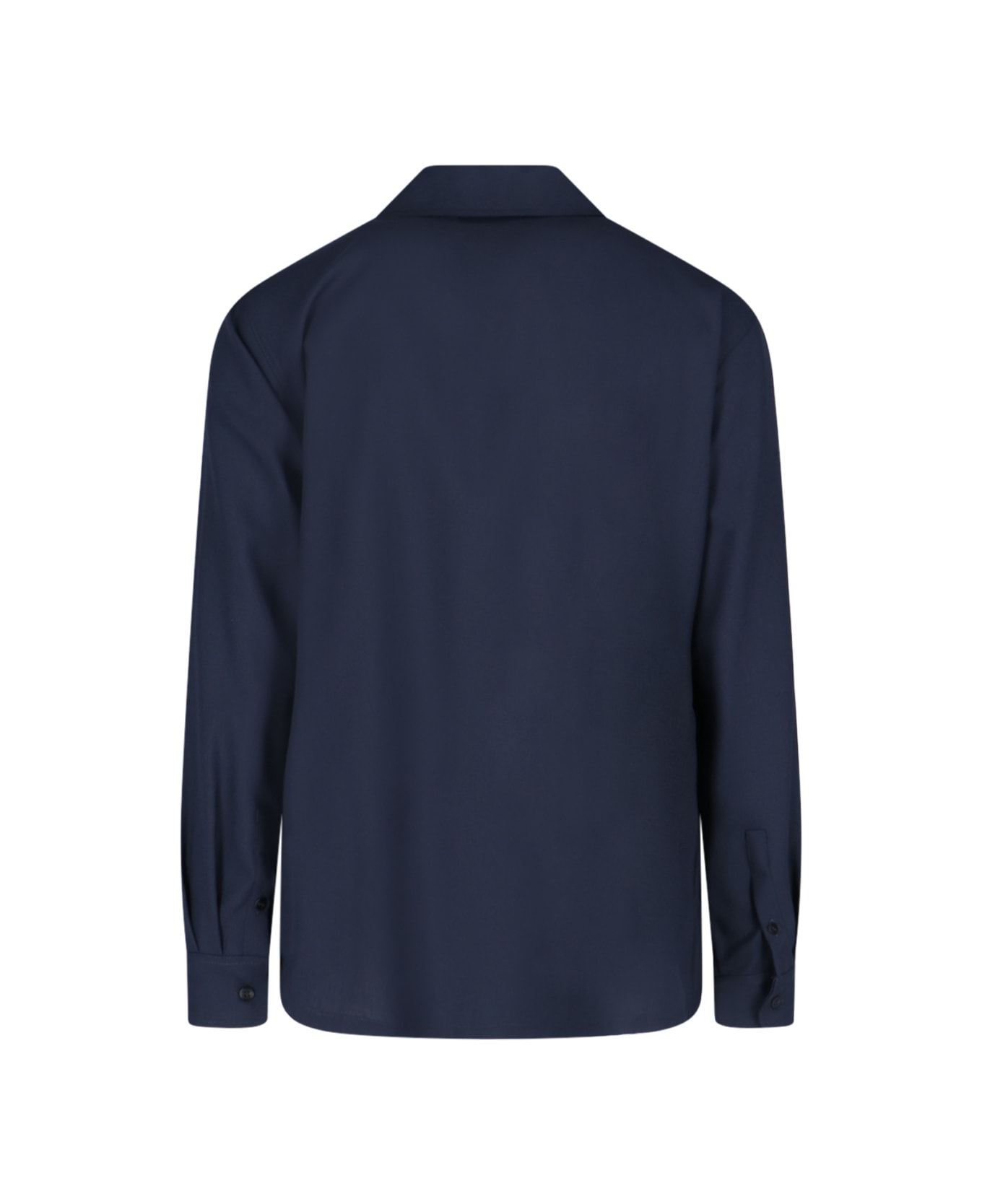 Marni Multipocket Logo Shirt - BLUBLACK