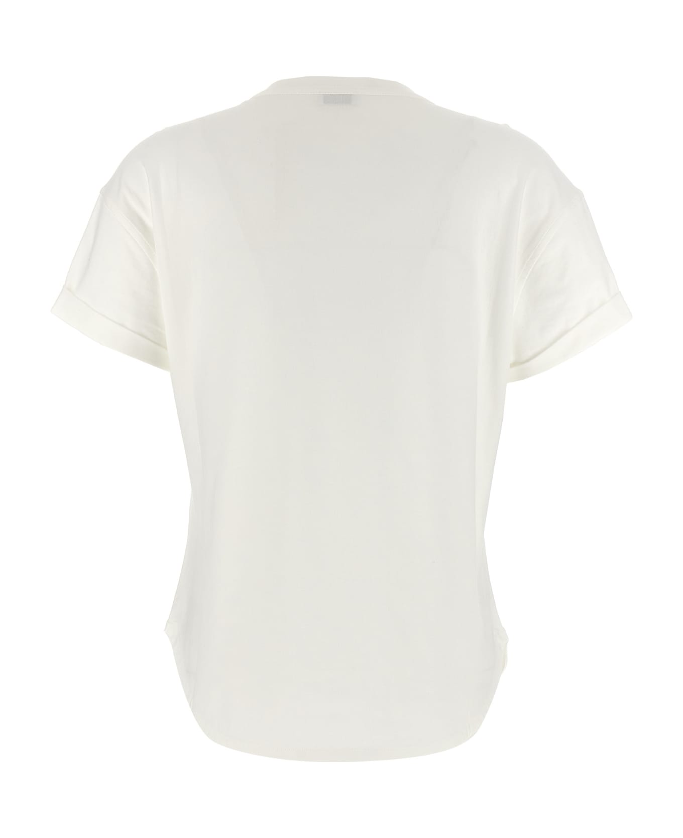 Brunello Cucinelli Pocket T-shirt - White