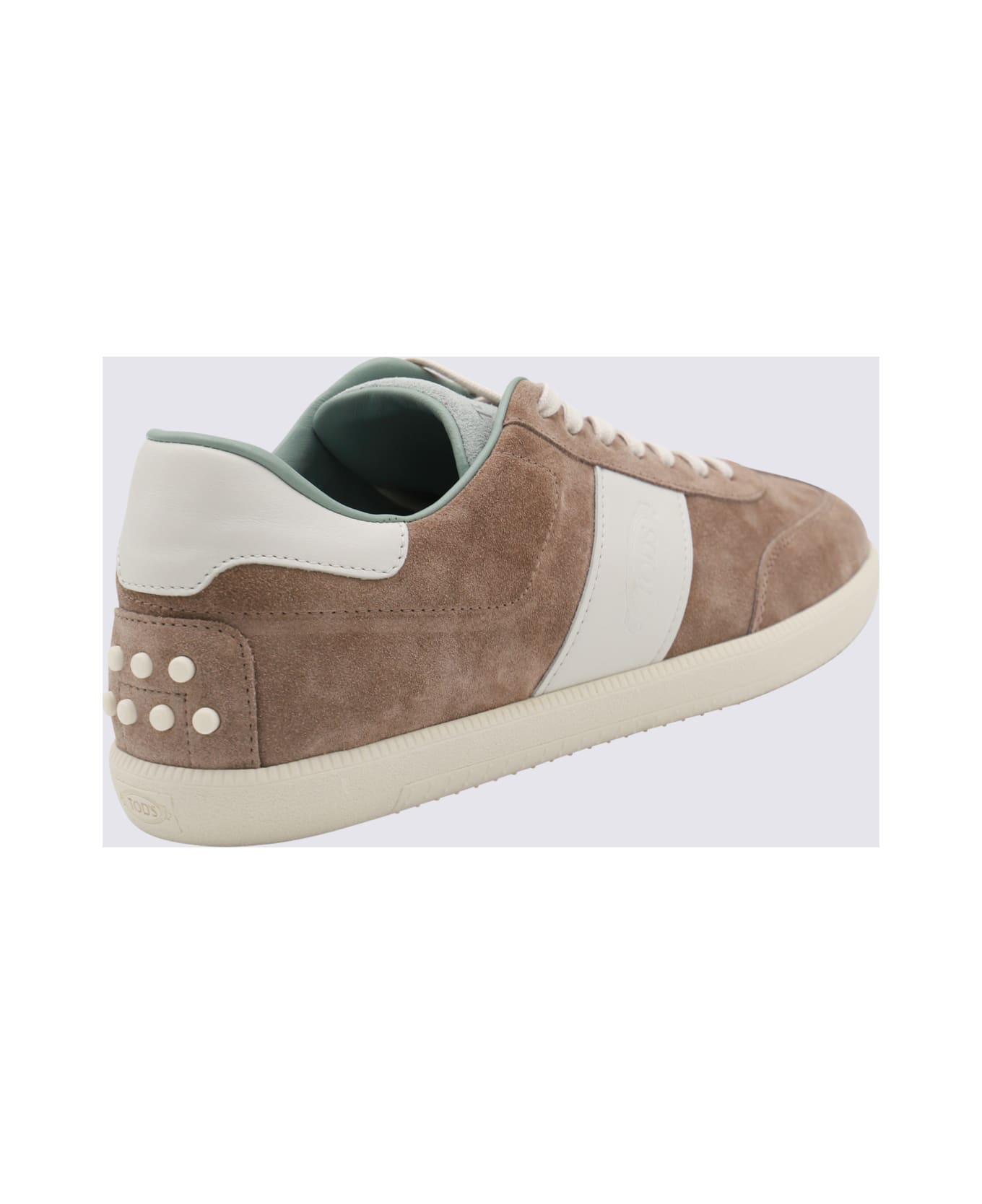 Tod's Brown Suede Sneakers - Brown