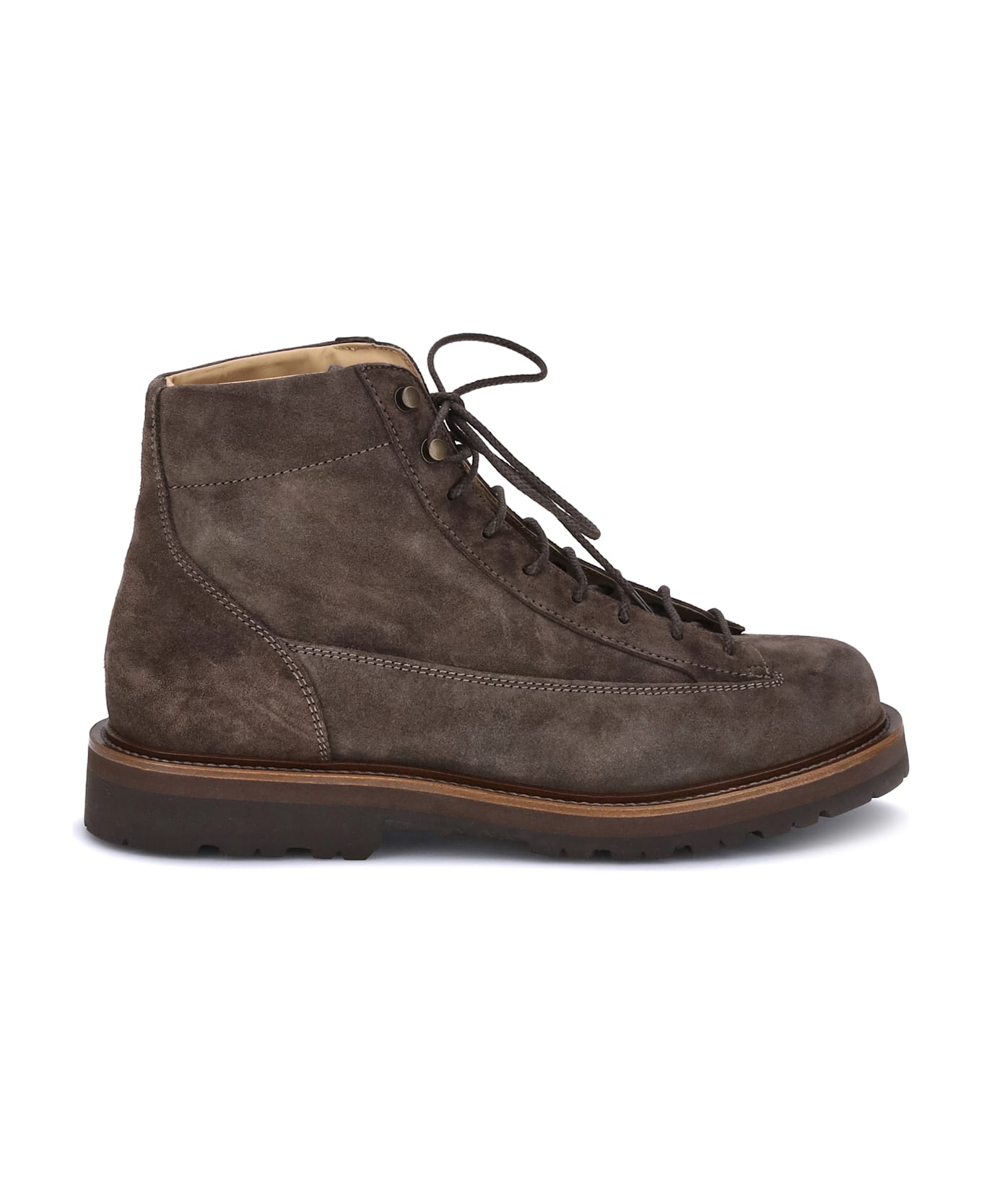 Brunello Cucinelli Suede Ankle Boots