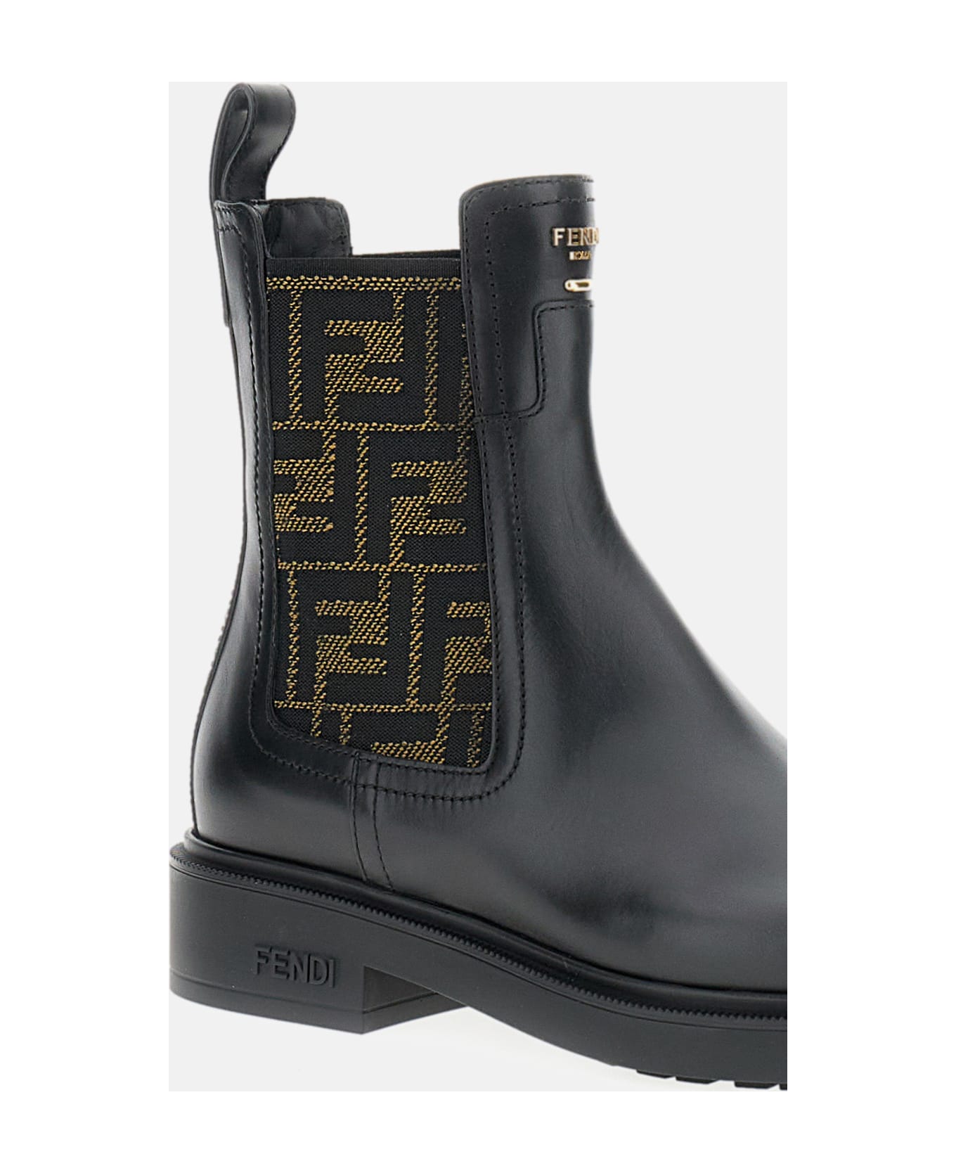 Fendi Chelsea Boot Fendi Filo - Black