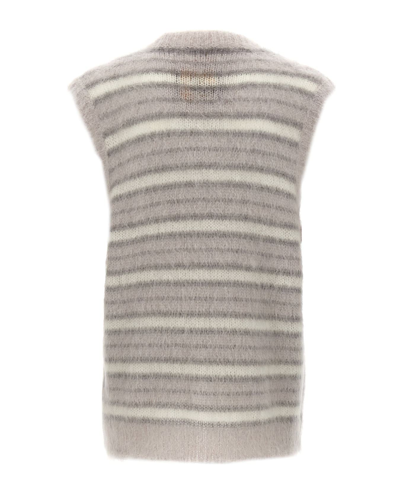 Marni 'fuzzy Wuzzy' Vest - Gray