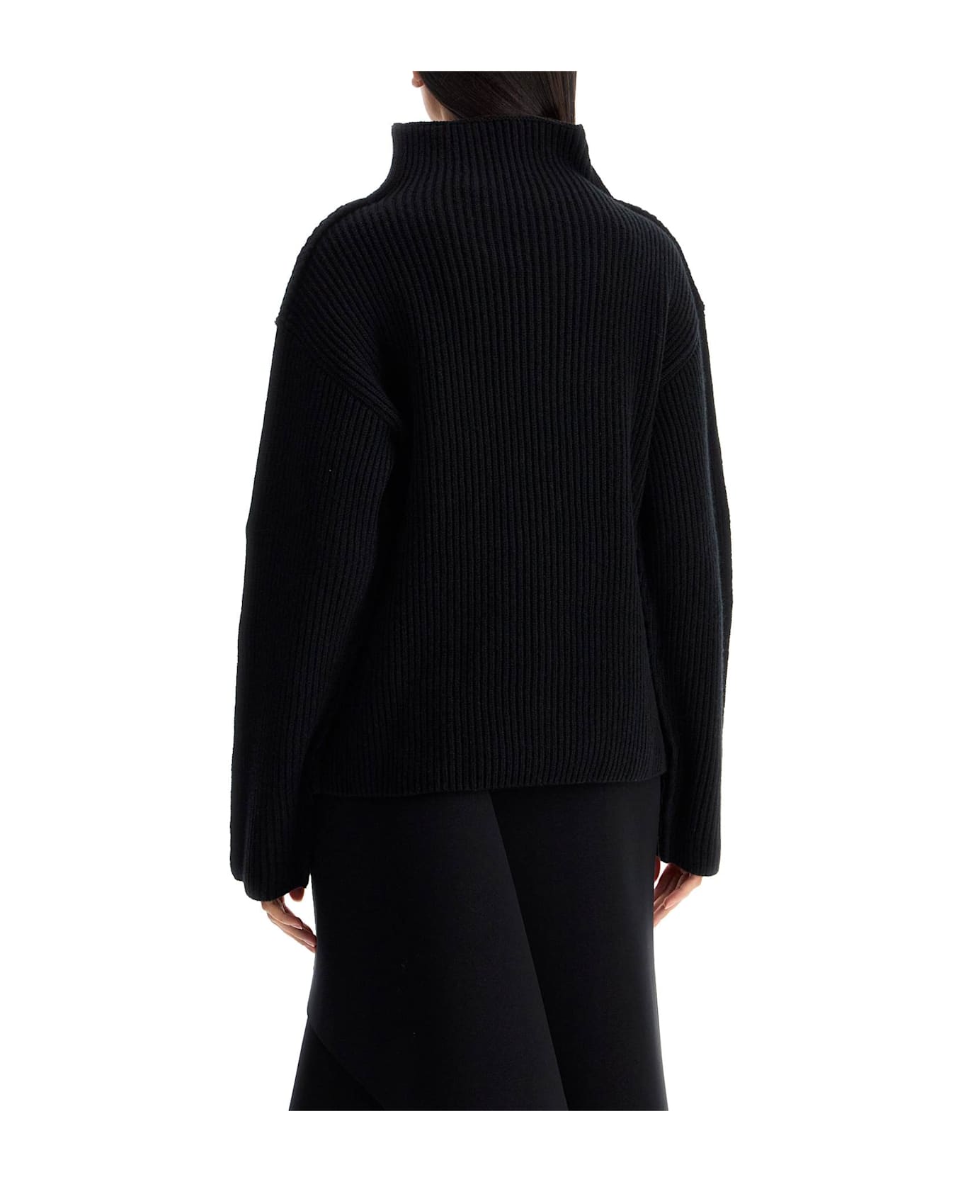 Marni 'oversized High-neck Pul - BLACK (Black)